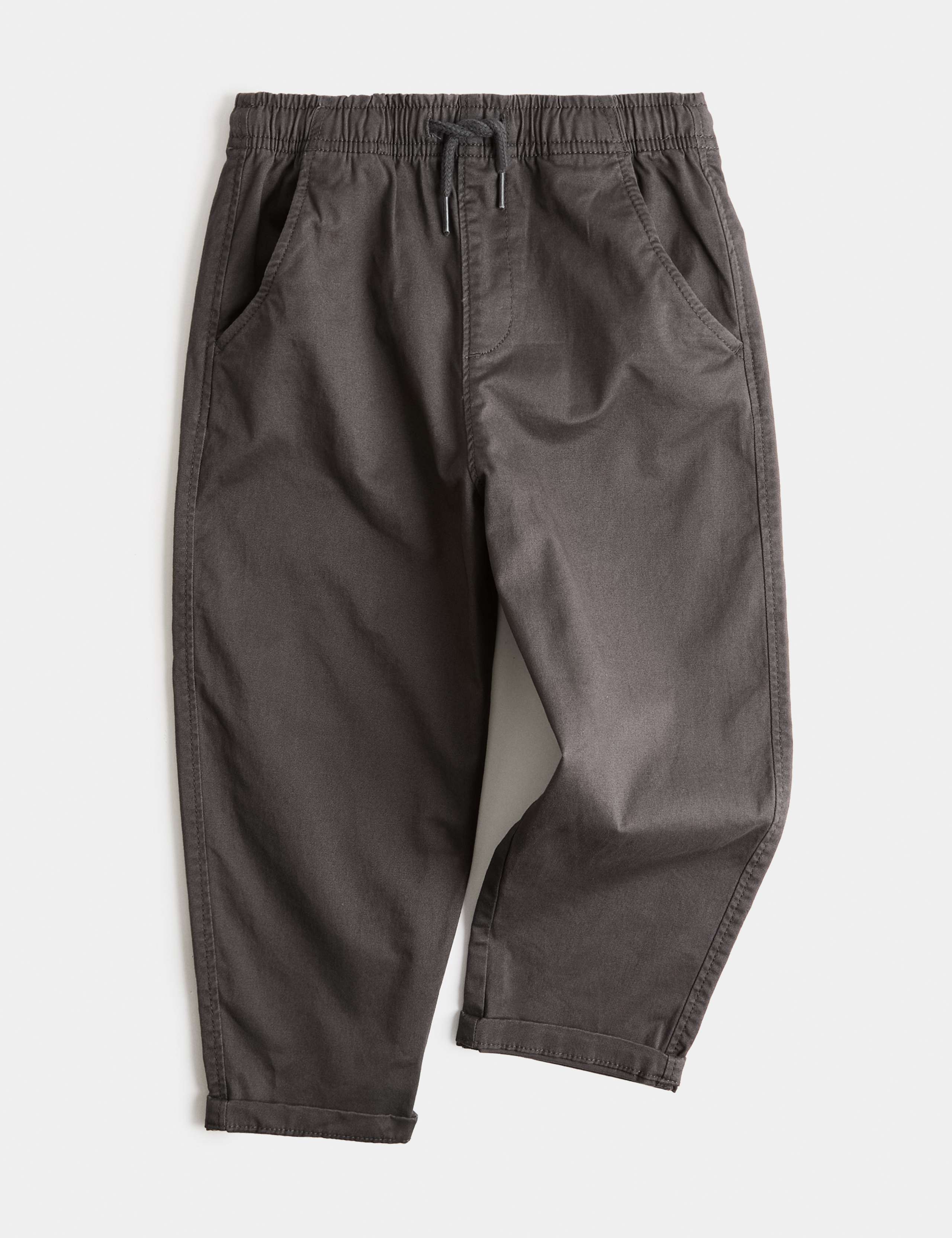 Cotton Rich Pull On Cargo Trousers (2-8 Yrs) 2 of 5