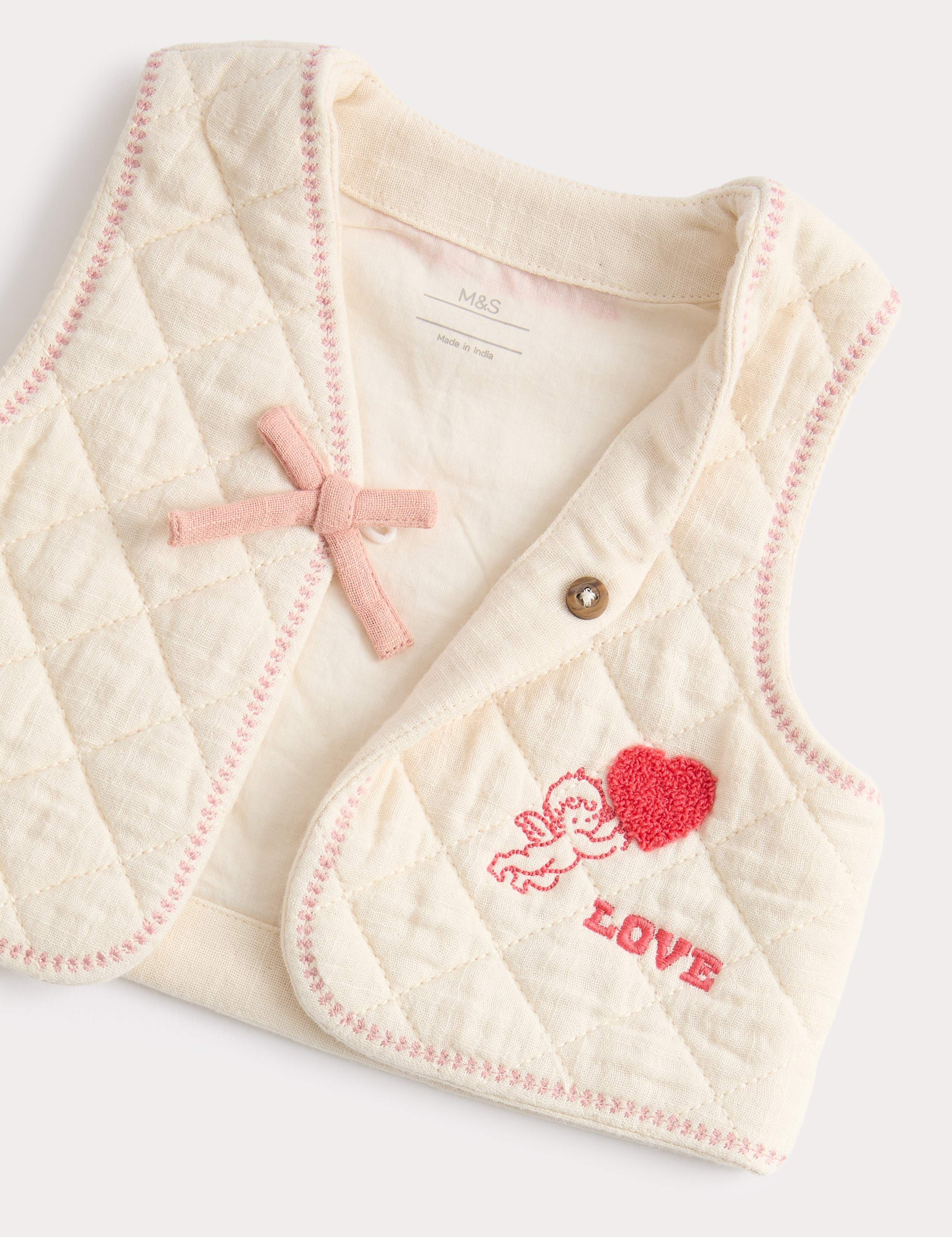 2pc Cotton Rich Love Sleepsuit Outfit (0-12 Months) 2 of 3