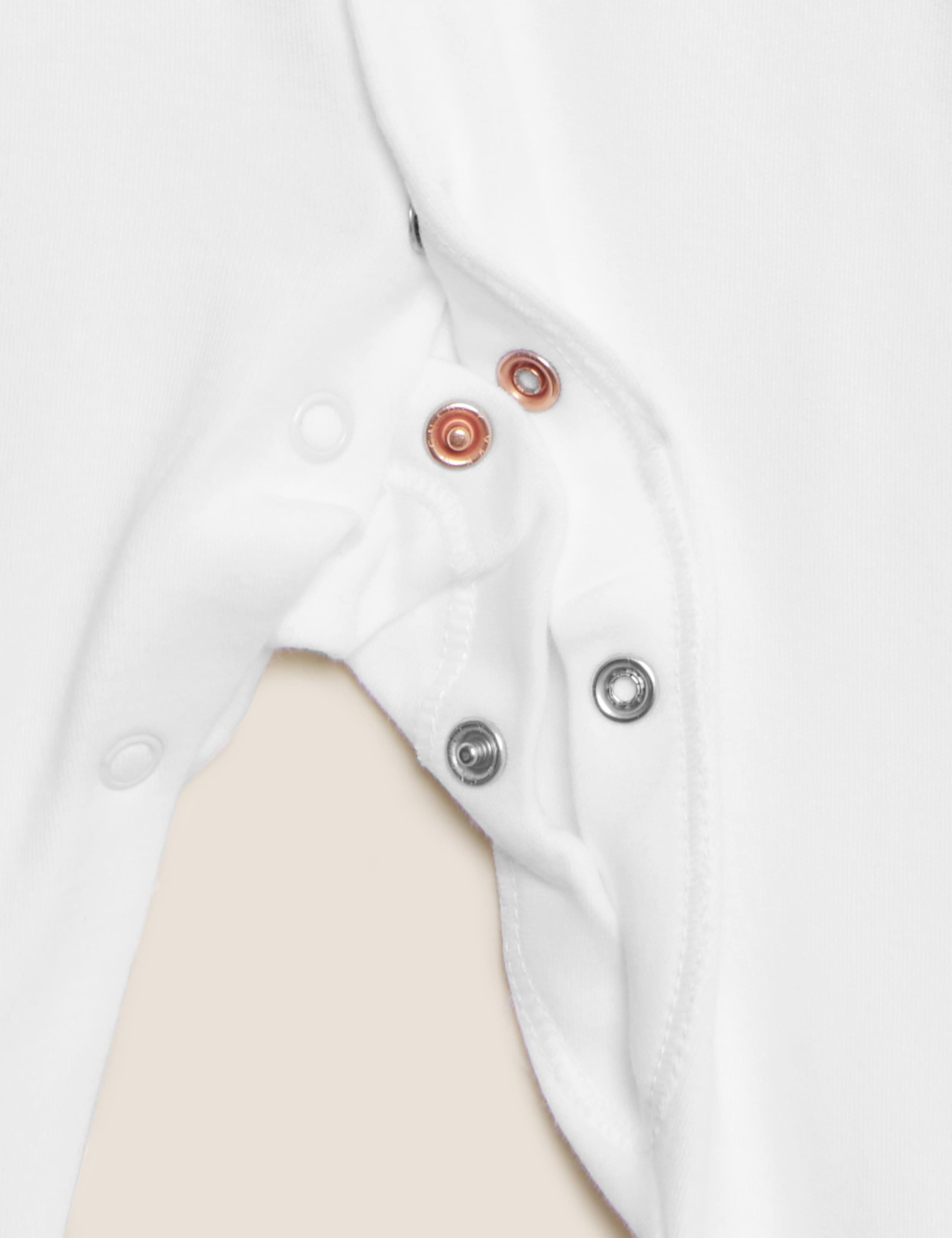 5 Pack Pure Cotton Sleepsuits (5lbs-3 Yrs) 10 of 12