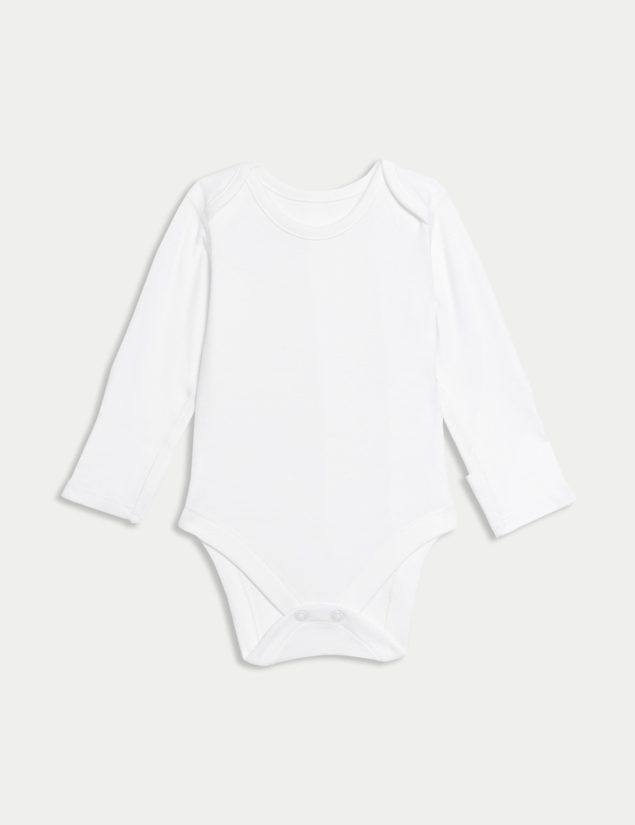5 Pack Pure Cotton Bodysuits (5lbs - 3 Yrs) 2 of 5