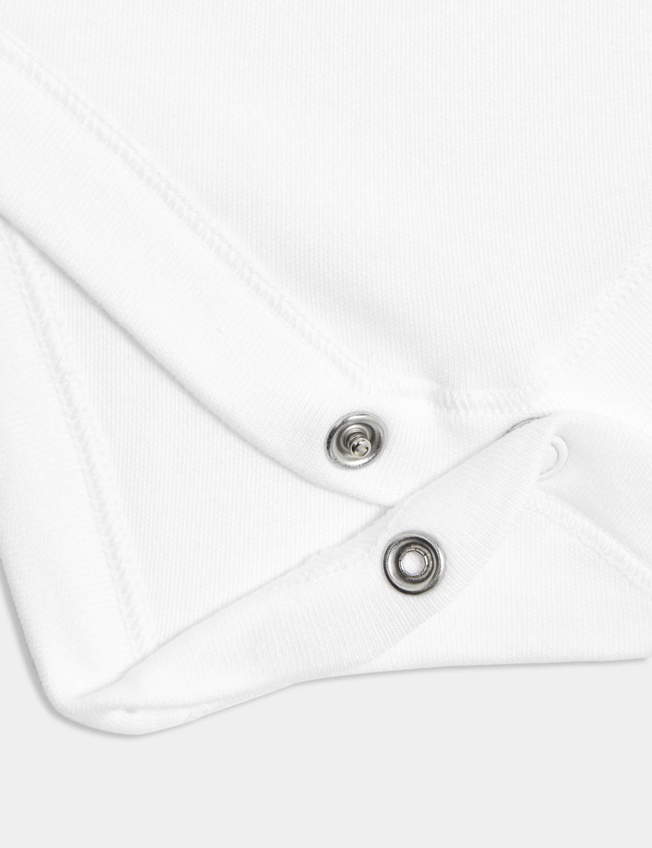 5pk Pure Cotton Bodysuits (5lbs - 3 Yrs) 4 of 5