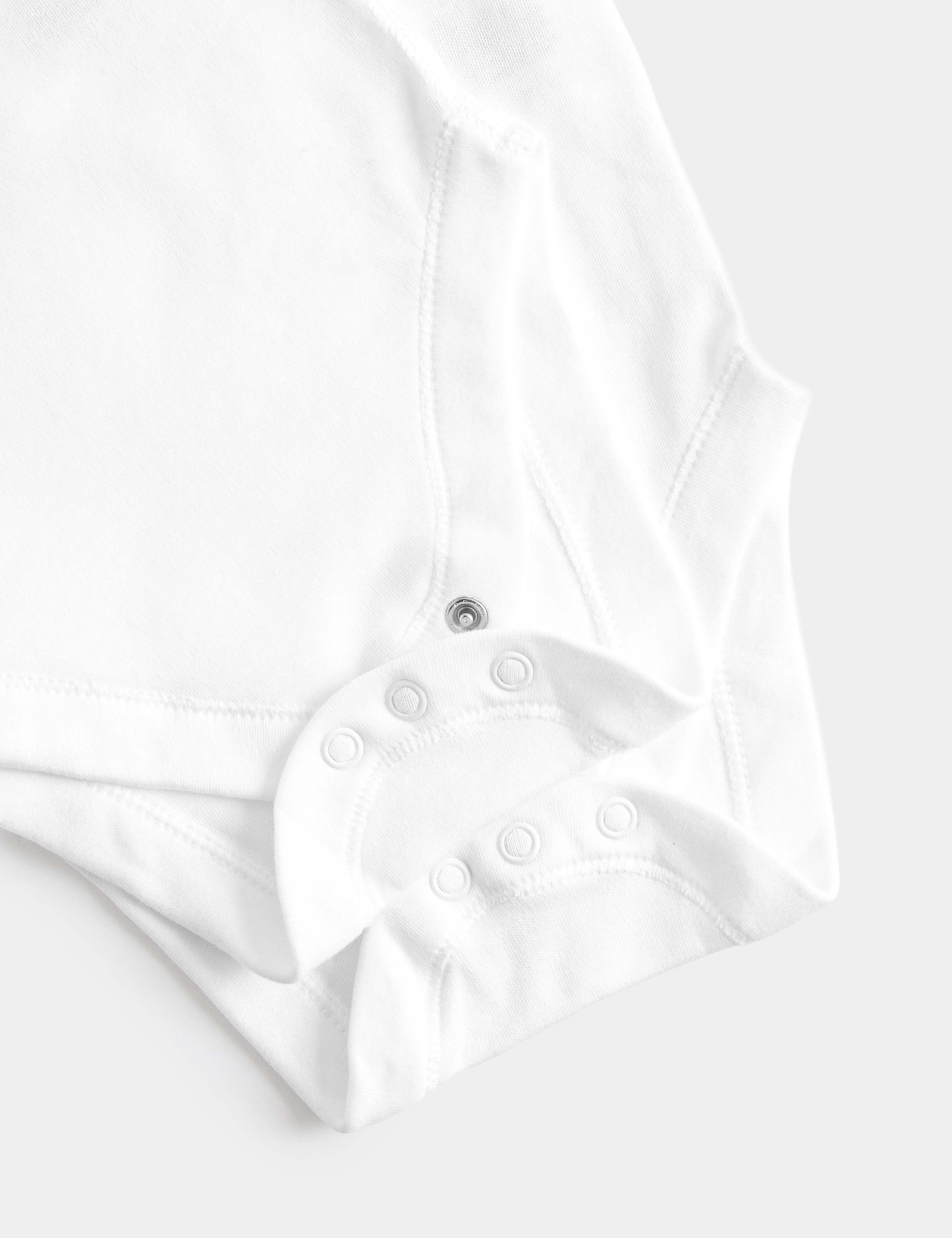 5 Pack Pure Cotton Bodysuits (5lbs-3 Yrs) 7 of 7