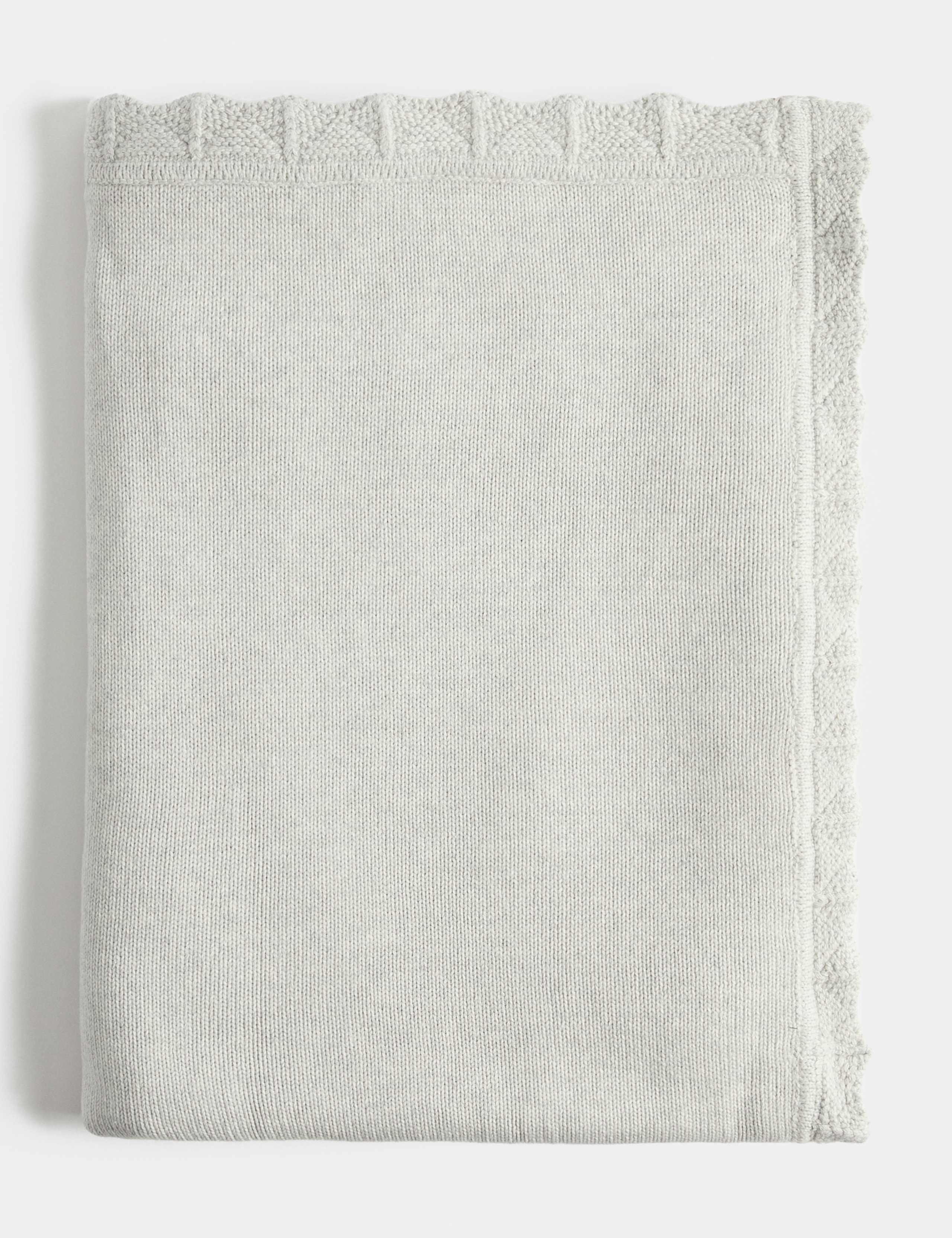 Kids' Pure Cotton Faux Fur Lined Shawl 1 of 2