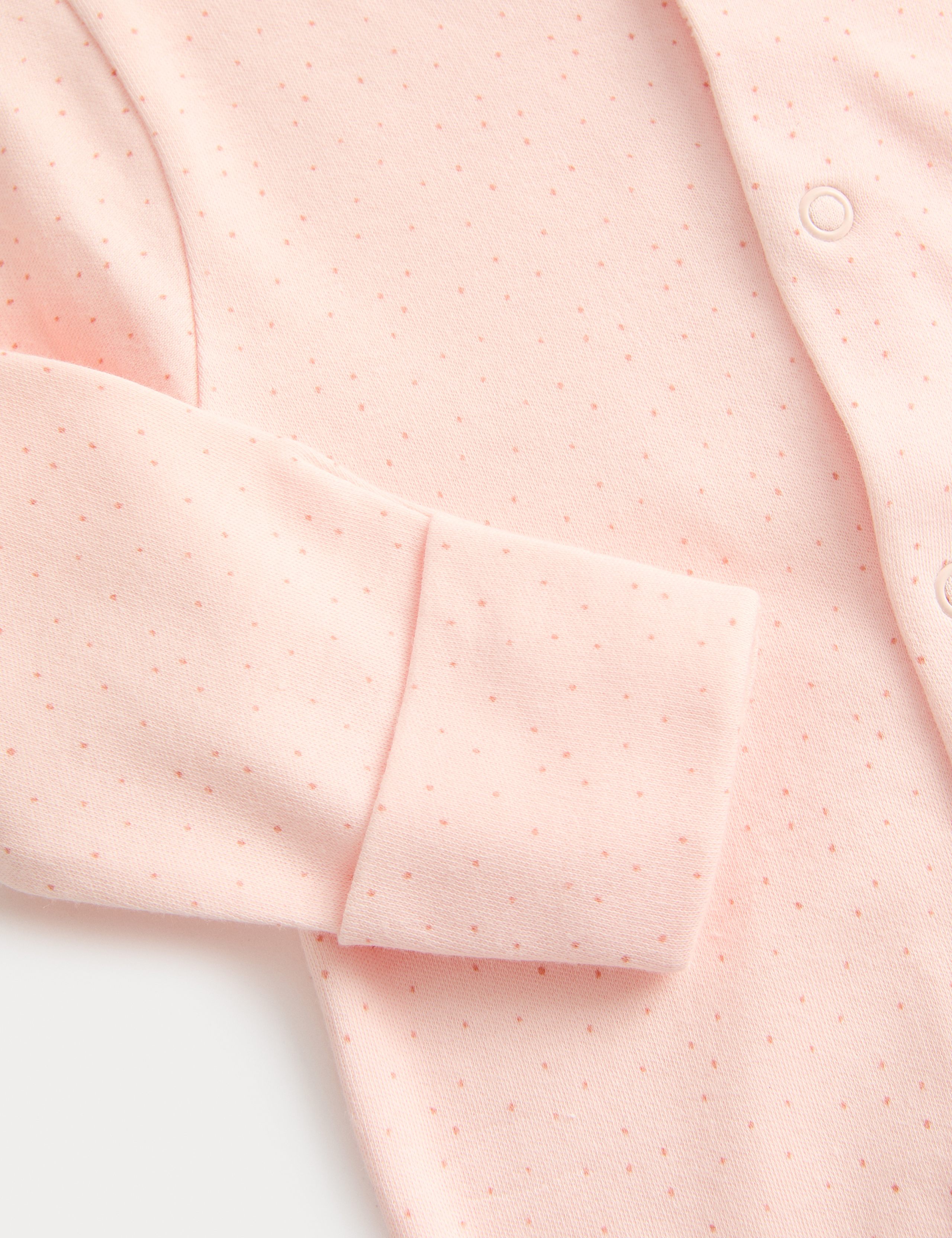 3 Pack Pure Cotton Printed Sleepsuits (0-3 Yrs) 3 of 3