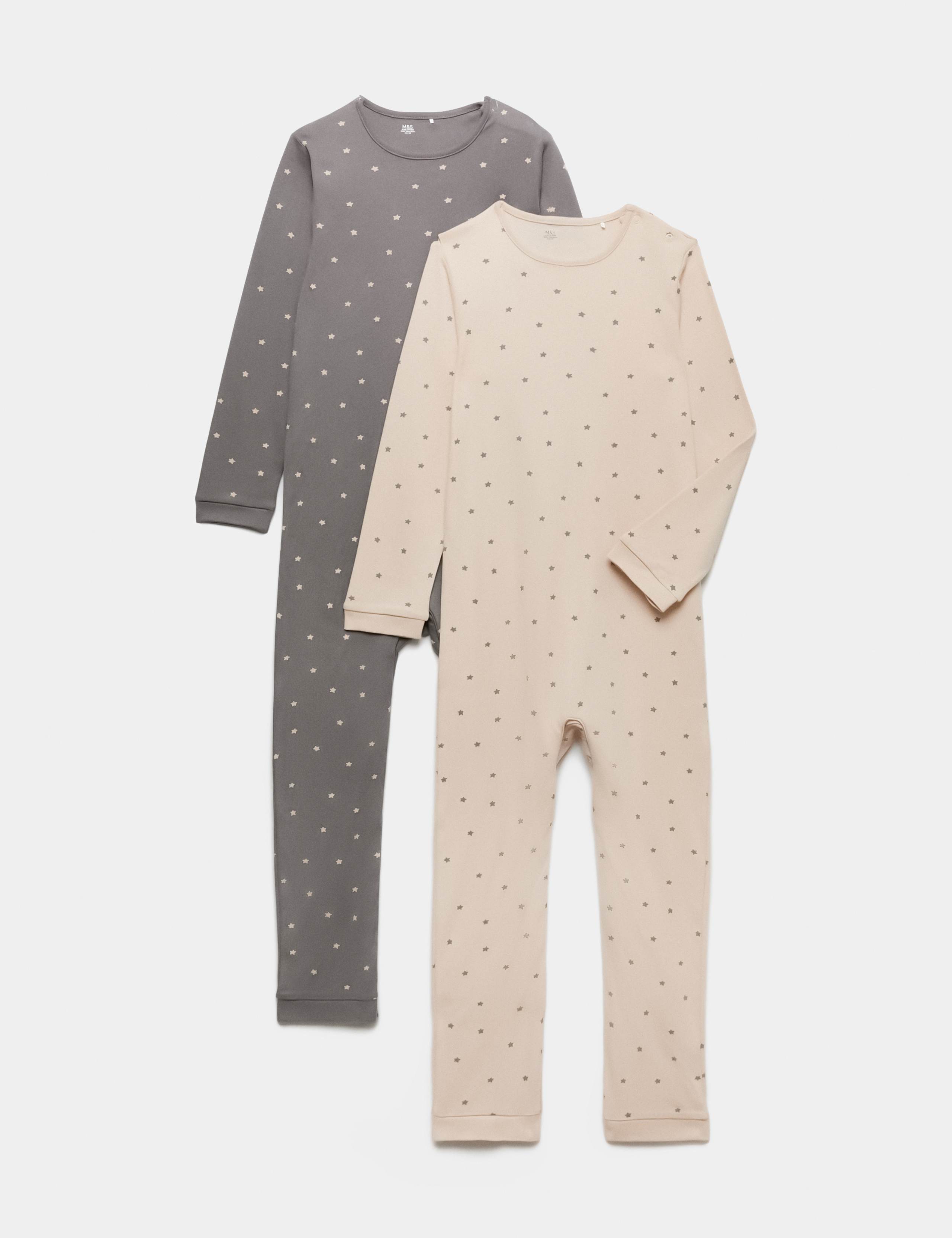2 Pack Adaptive Standard Opening Sleepsuits (3-16 Yrs) 1 of 2