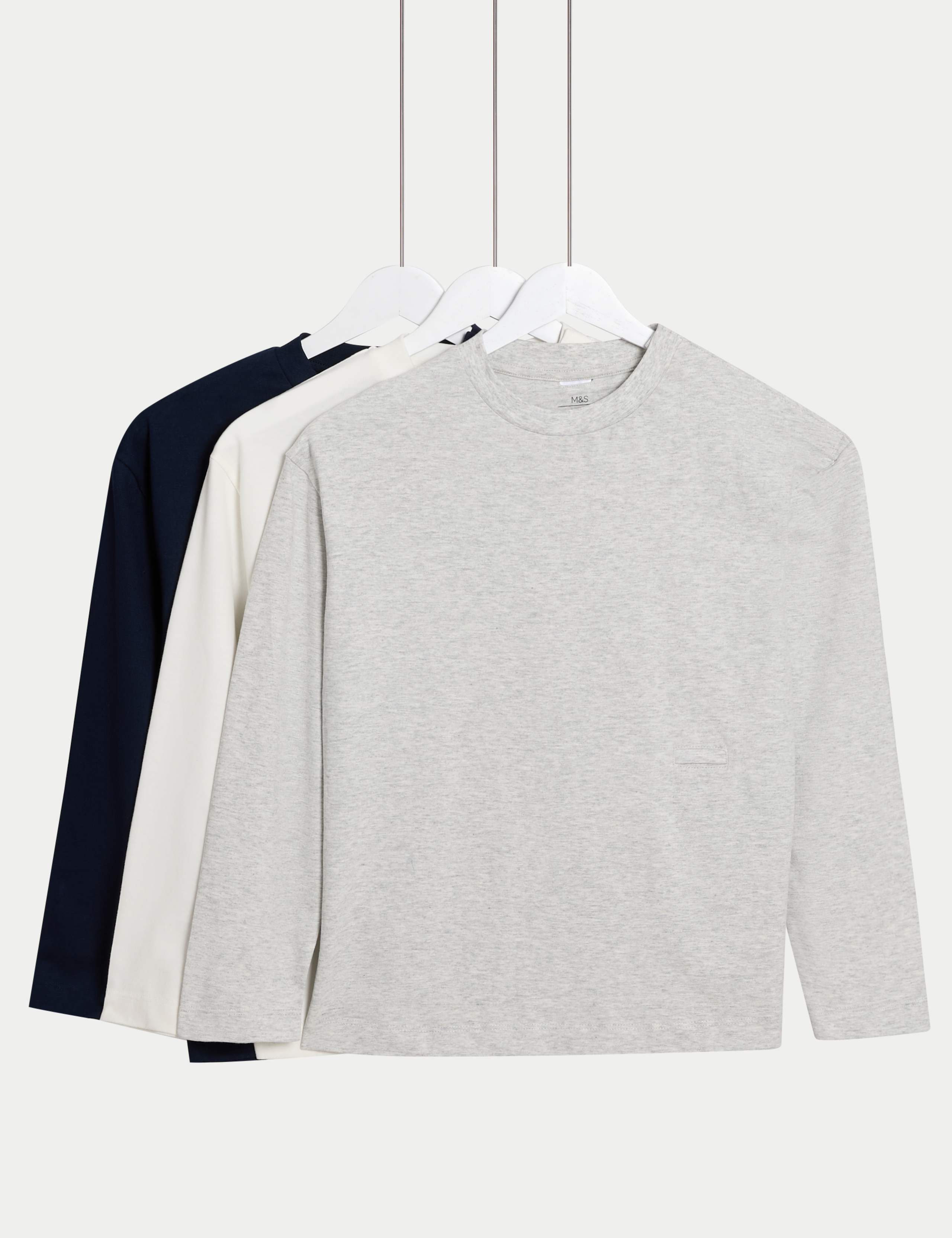 3 Pack Adaptive Pure Cotton Tops (2-16 Yrs) 1 of 3