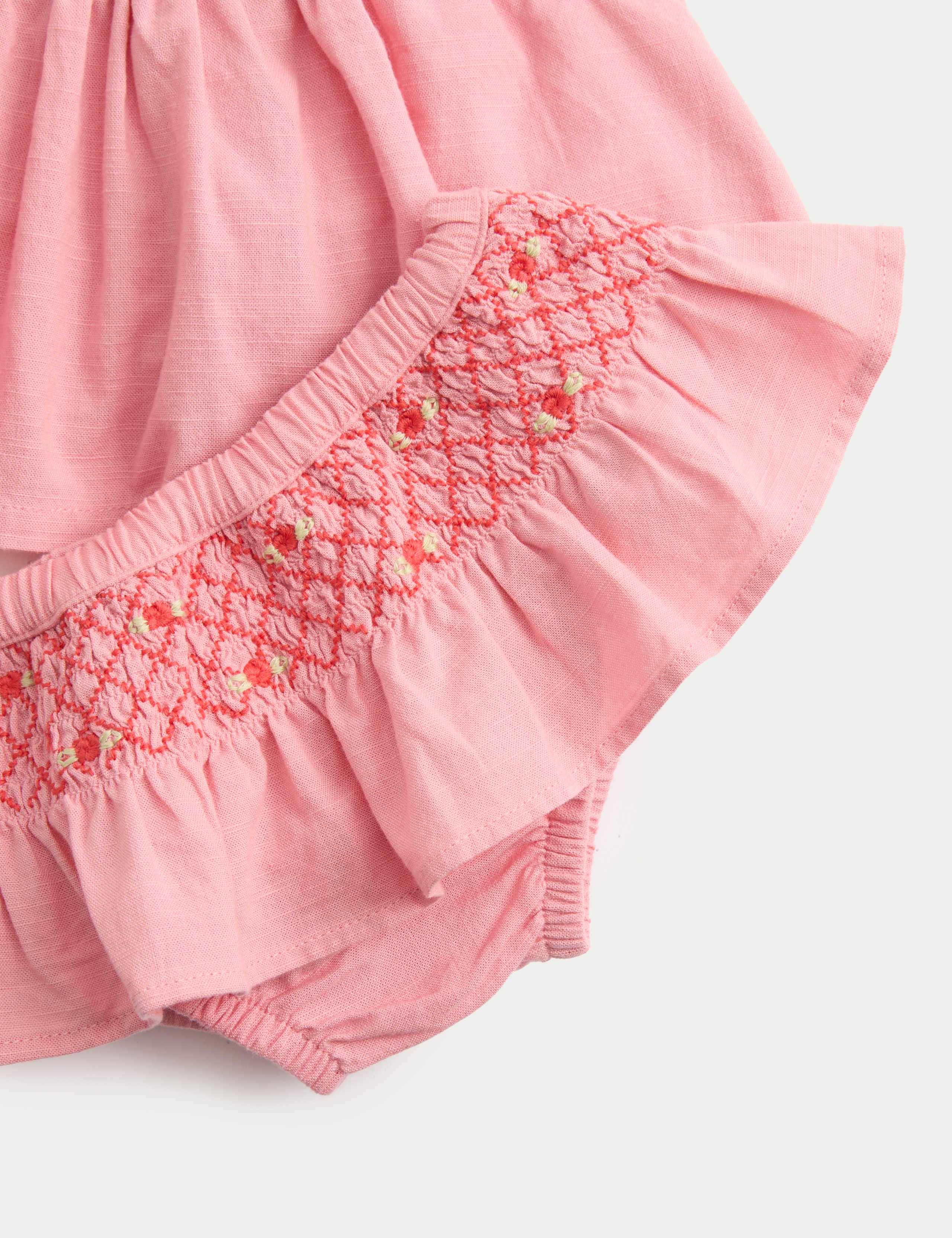 2 Piece Pure Cotton Top & Bottom Outfit (0 Months - 18 Months) 2 of 3