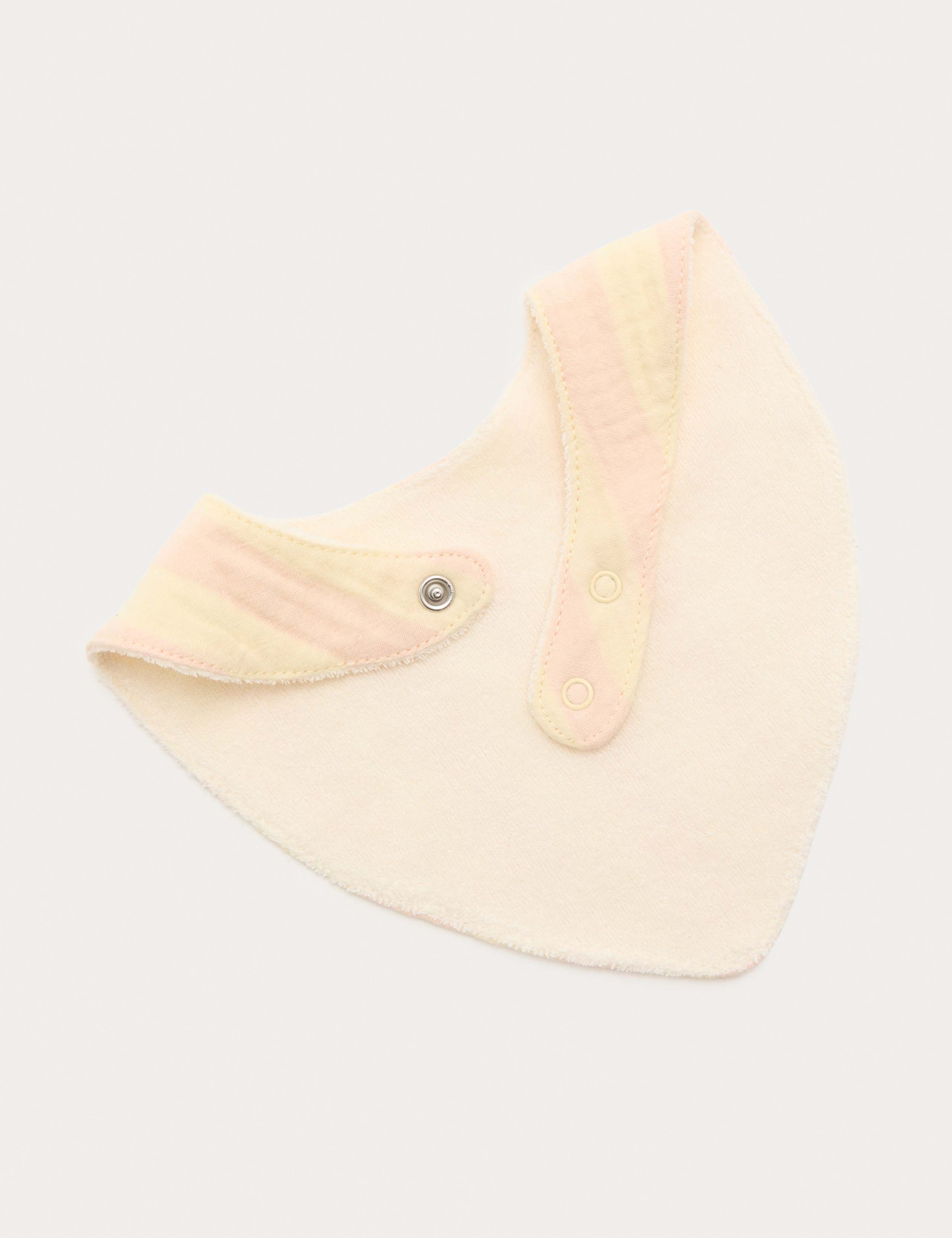 3 Pack Girls' Pure Cotton Dribble Bibs Gift Set 2 of 3