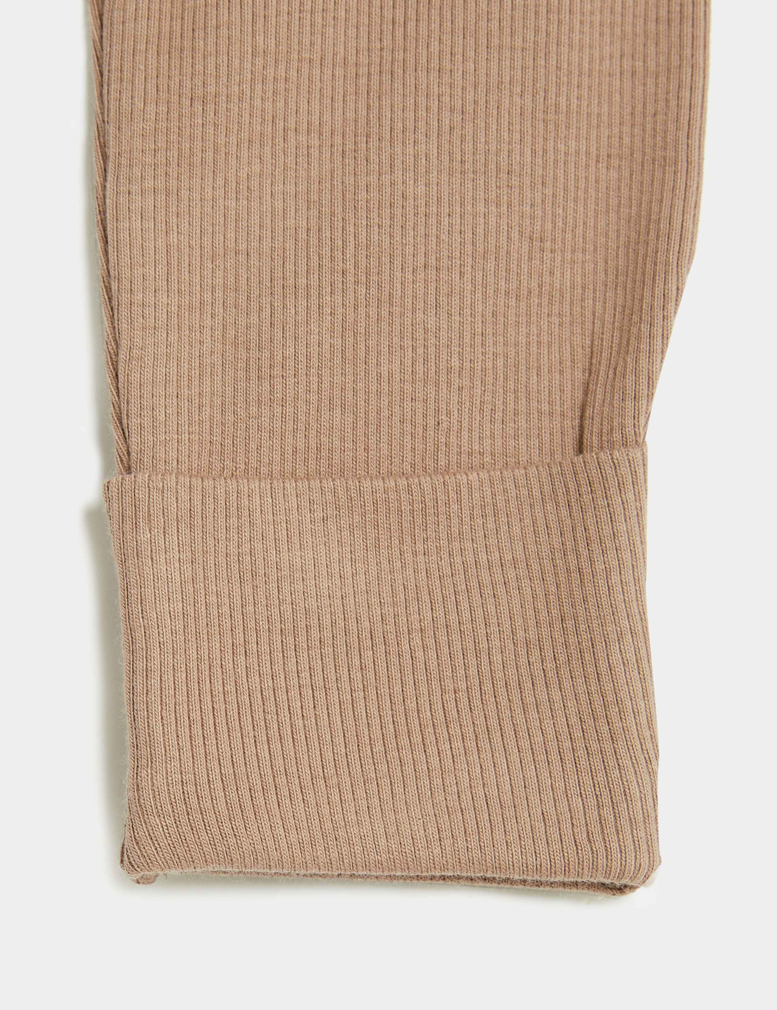 3 Pack Cotton Rich Striped & Plain Sleepsuits (0-3 Yrs) 6 of 6