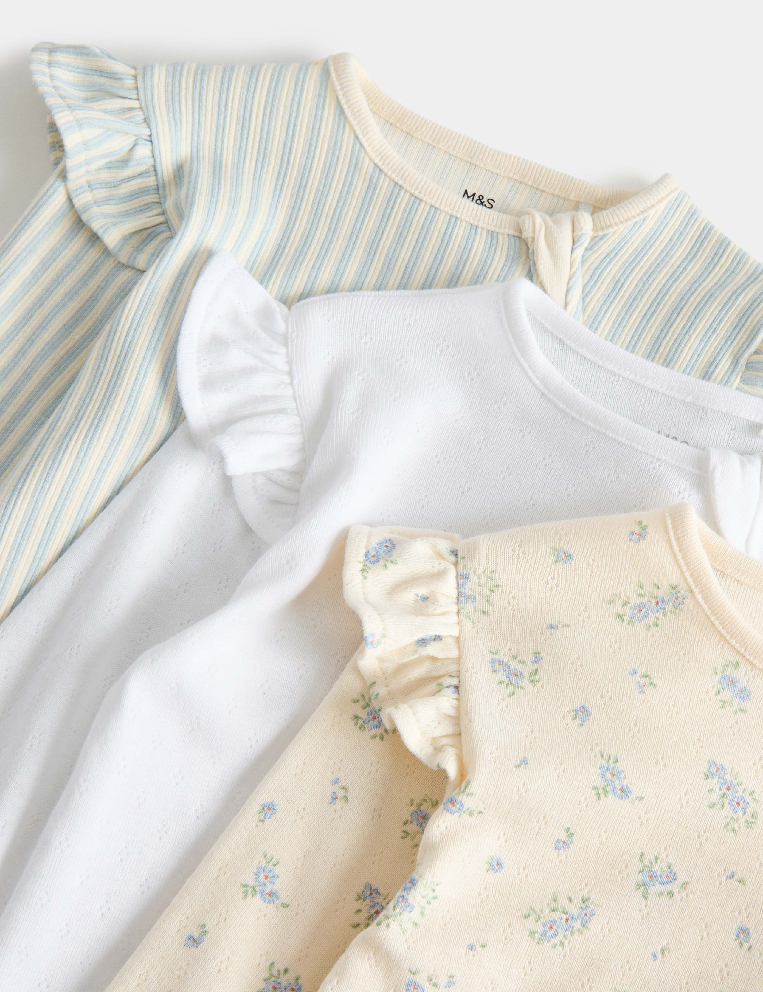 3 Pack Cotton Rich Sleepsuits (6½lbs-3 Yrs) 4 of 5