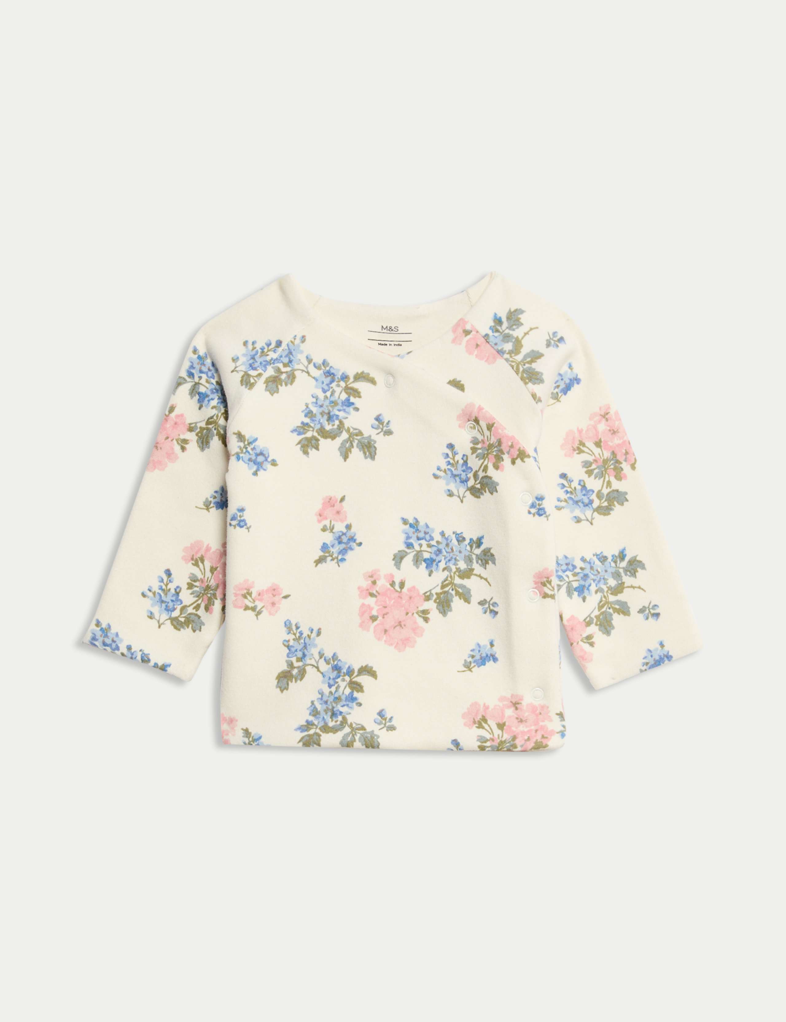 2pc Cotton Rich Floral Outfit (0-12 Mths) 3 of 7