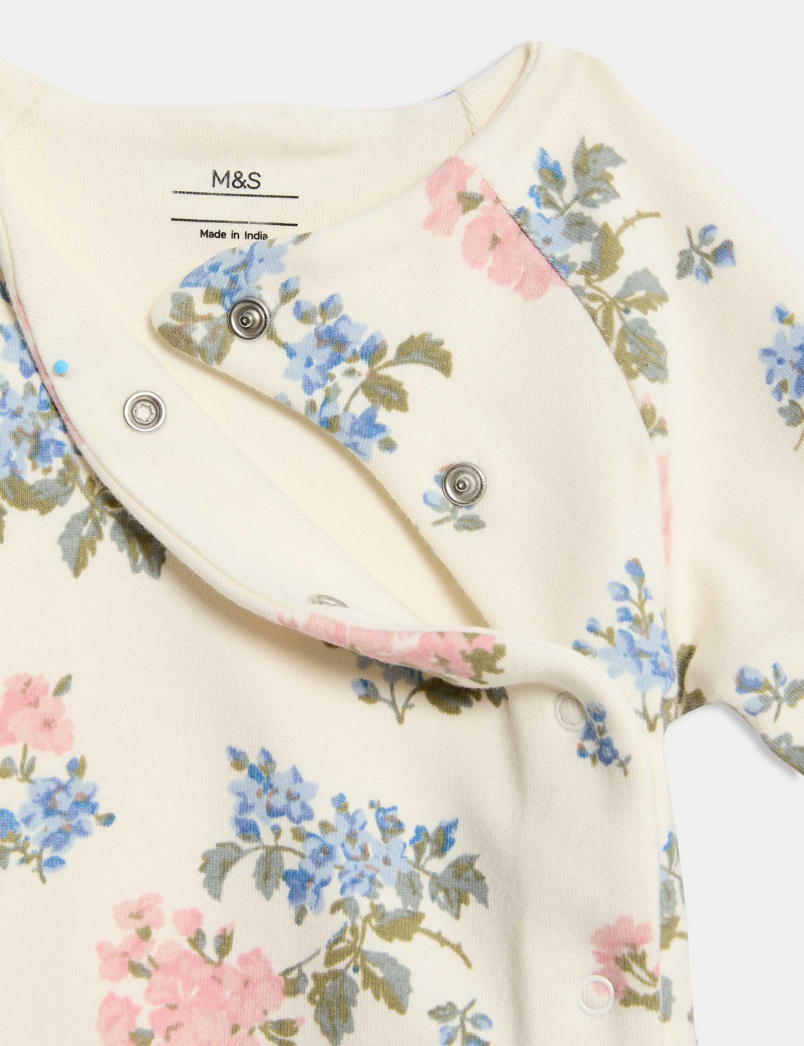 2pc Cotton Rich Floral Outfit (0-12 Mths) 6 of 7