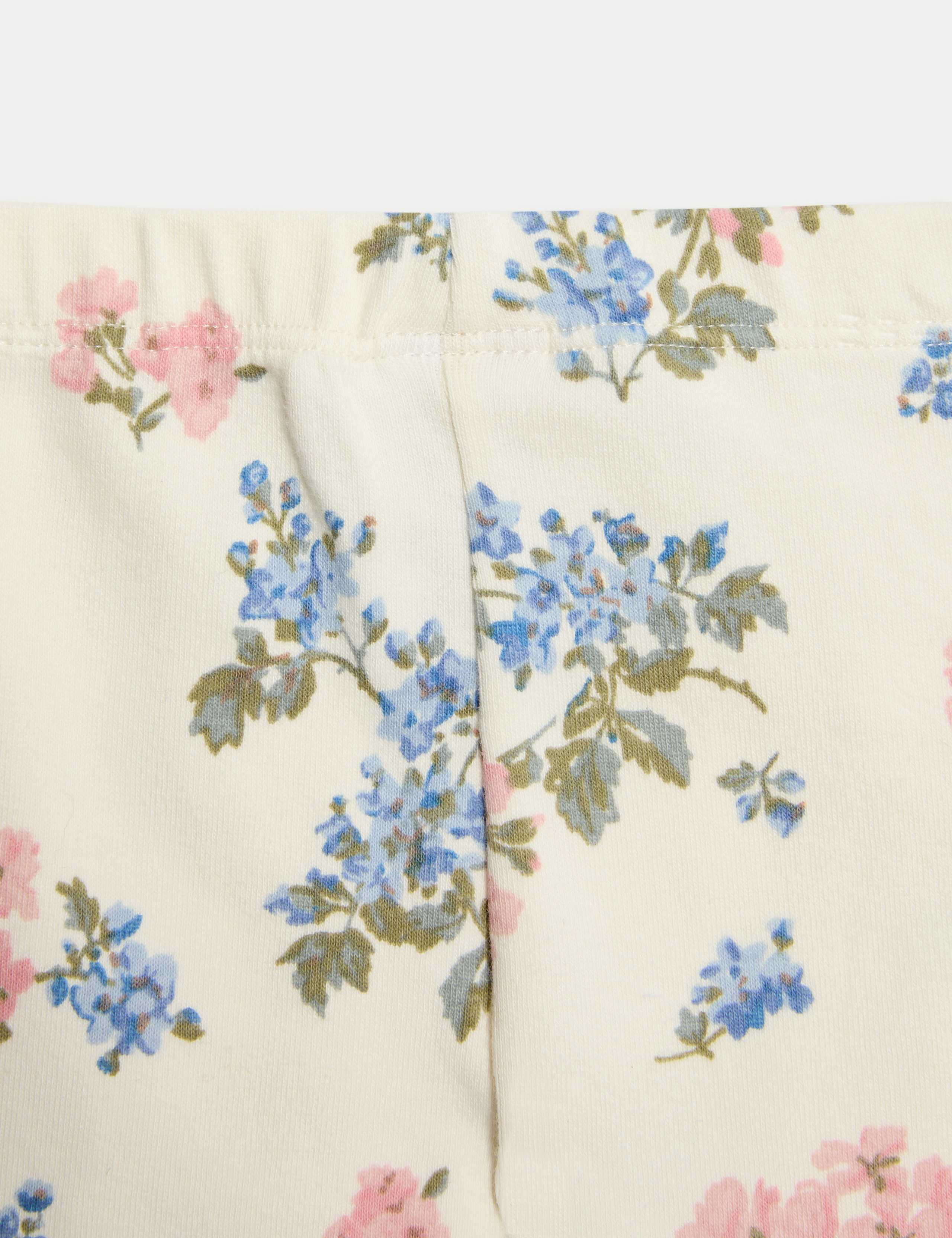 2pc Cotton Rich Floral Outfit (0-12 Mths) 7 of 7