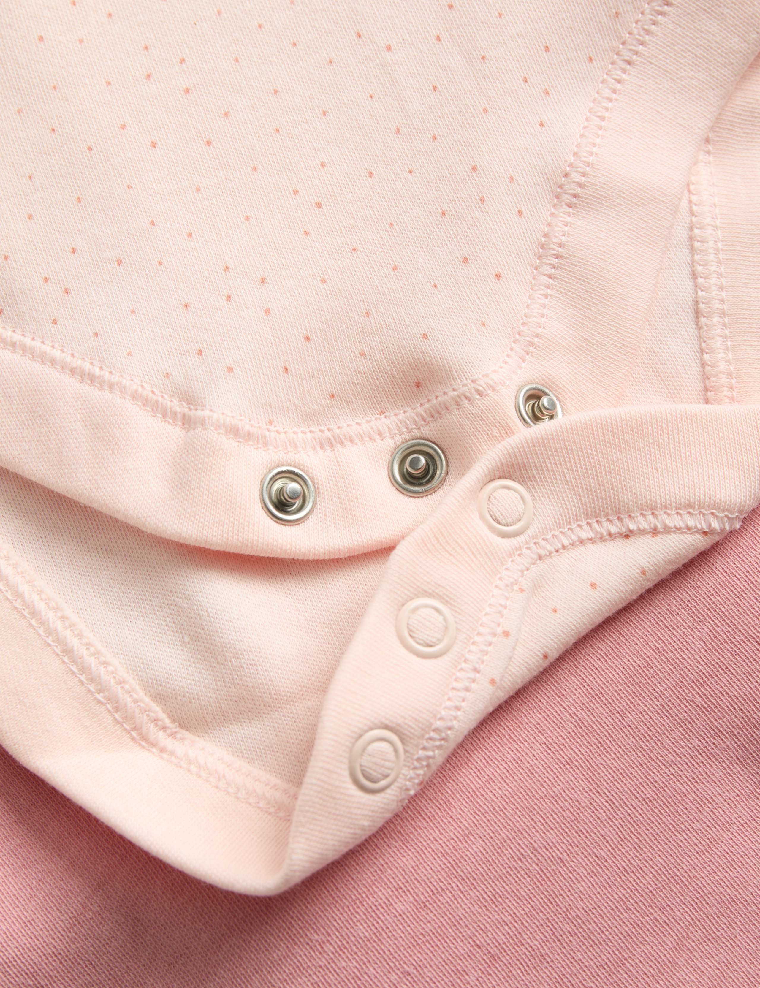 7 Pack Pure Cotton Bodysuits (7lbs-3 Yrs) 3 of 3