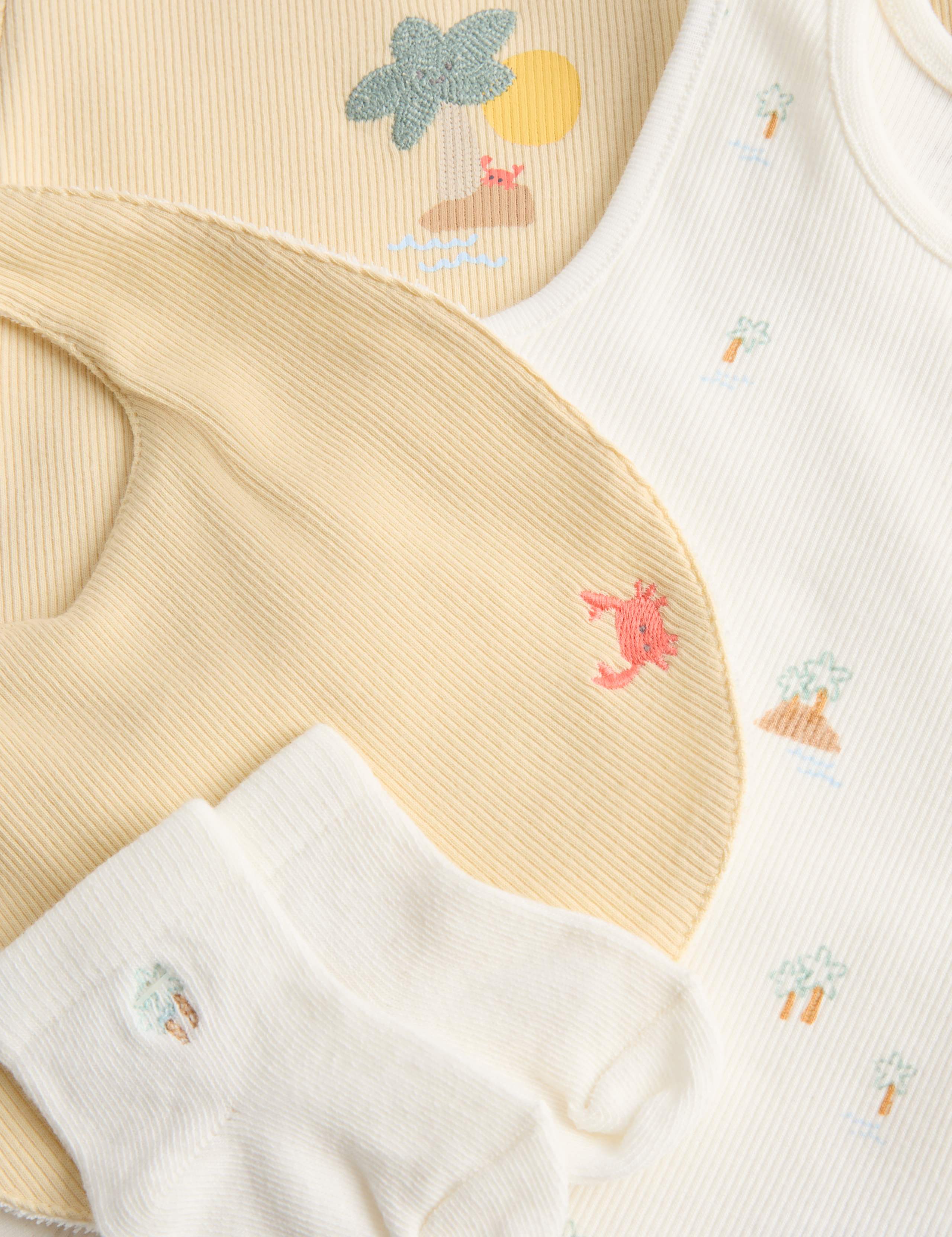 4 Piece Cotton Rich Starter Set (7lbs -12 Mths) 2 of 3