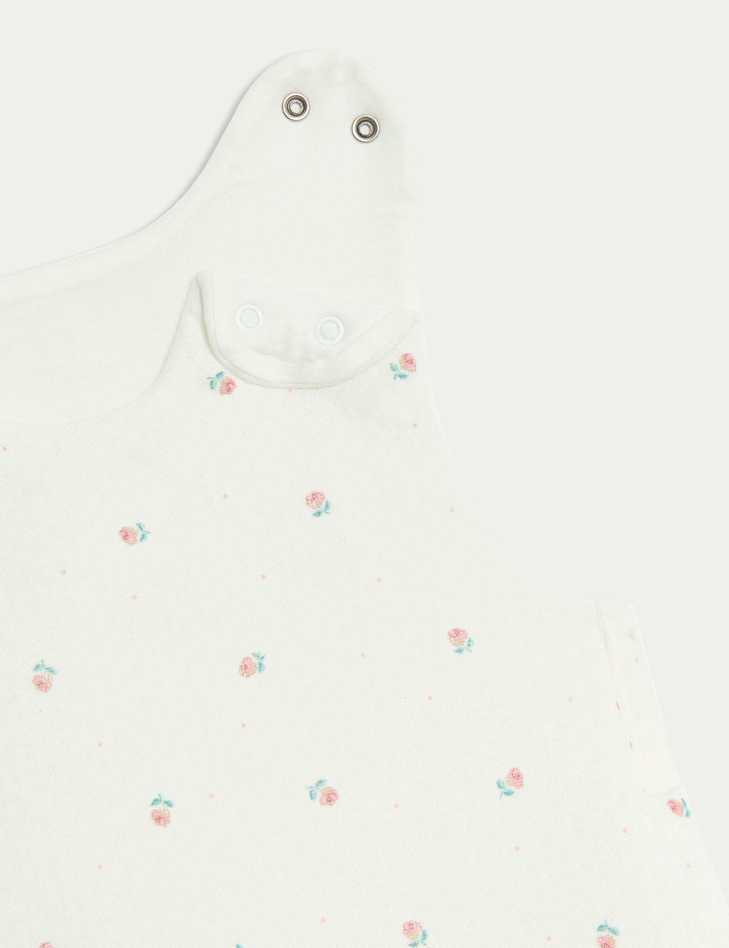 Pure Cotton 1.5 Tog Rosebud Print Sleeping Bag (0-3 Yrs) 3 of 3