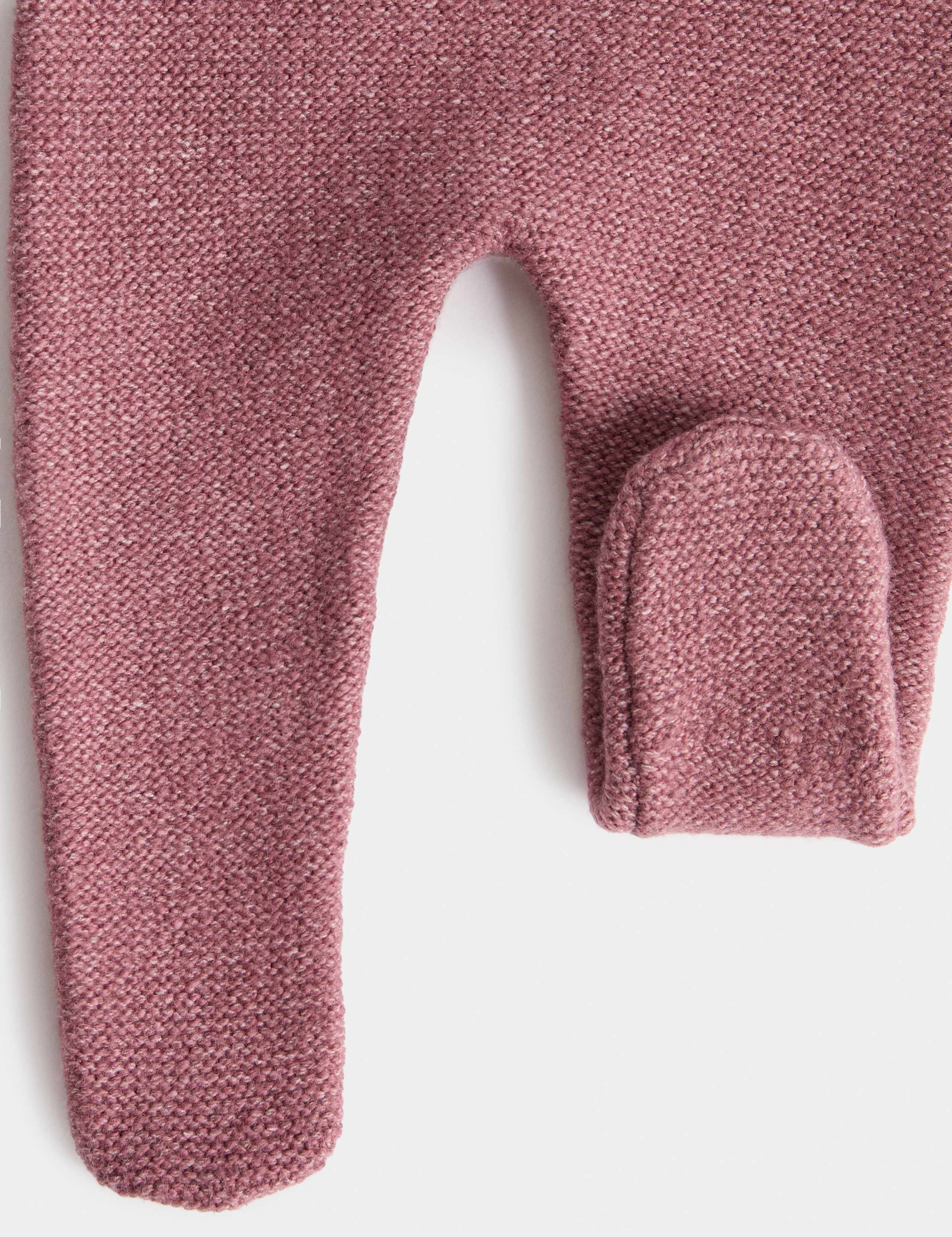 2pc Cotton Rich Pointelle Knitted Outfit (7lbs - 1 Yrs 4 of 4