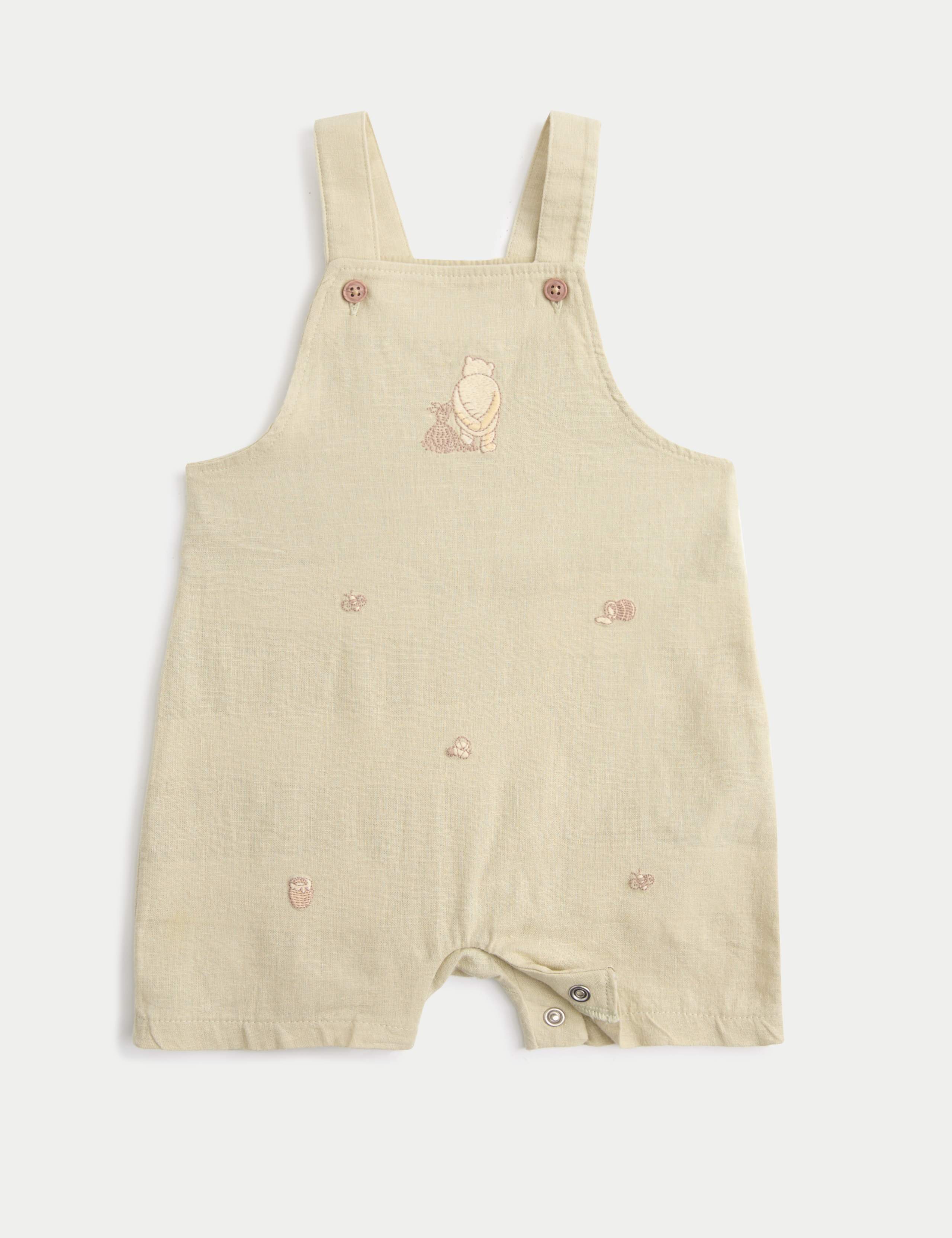 Winnie The Pooh & Friends™ Bibshorts (7lbs-12 Mths) 1 of 3