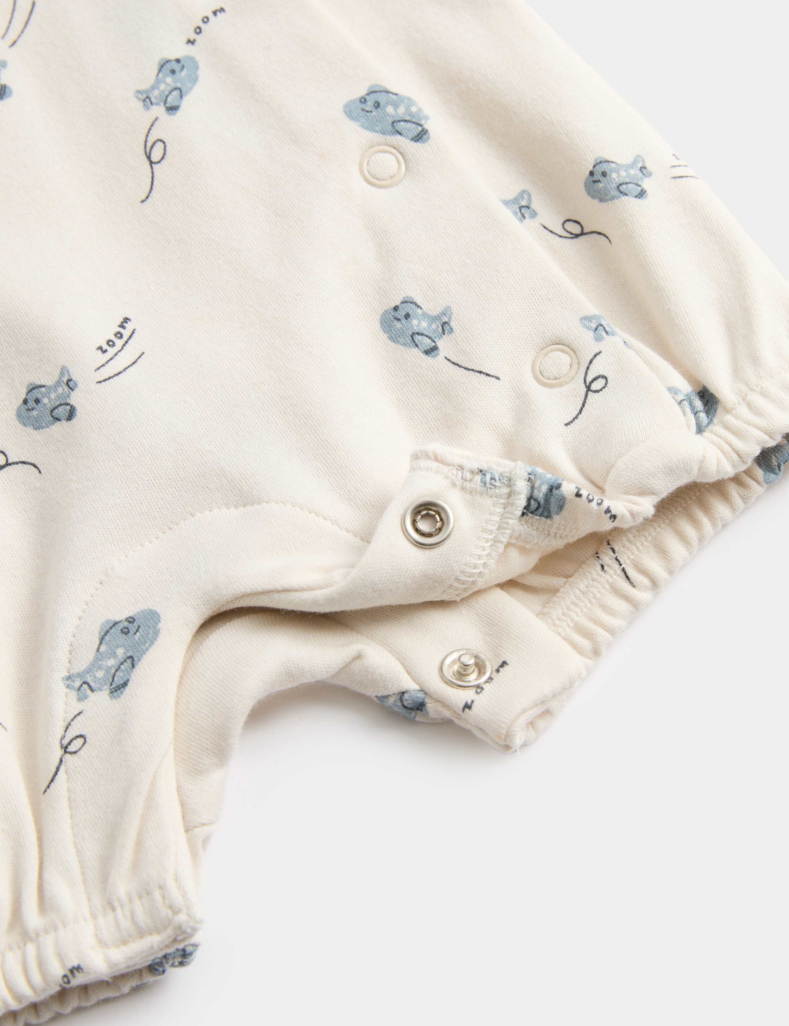 3 Pack Pure Cotton Rompers (7lbs-3 Yrs) 3 of 3