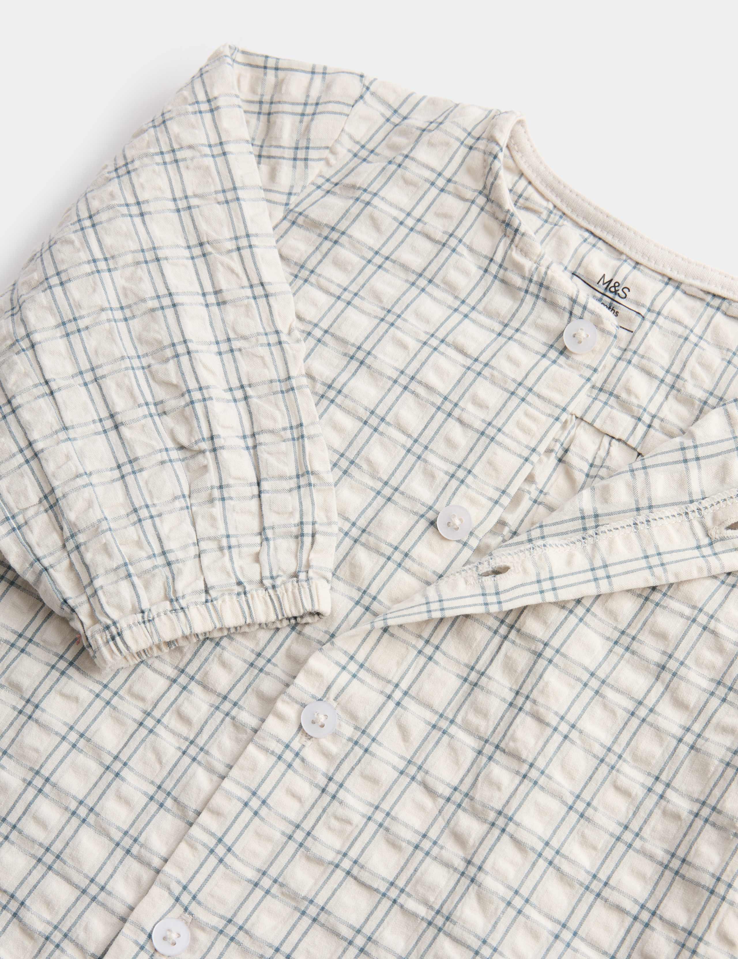 3 Piece Gingham Outfit & Hat Set (0-2 Yrs) 3 of 3