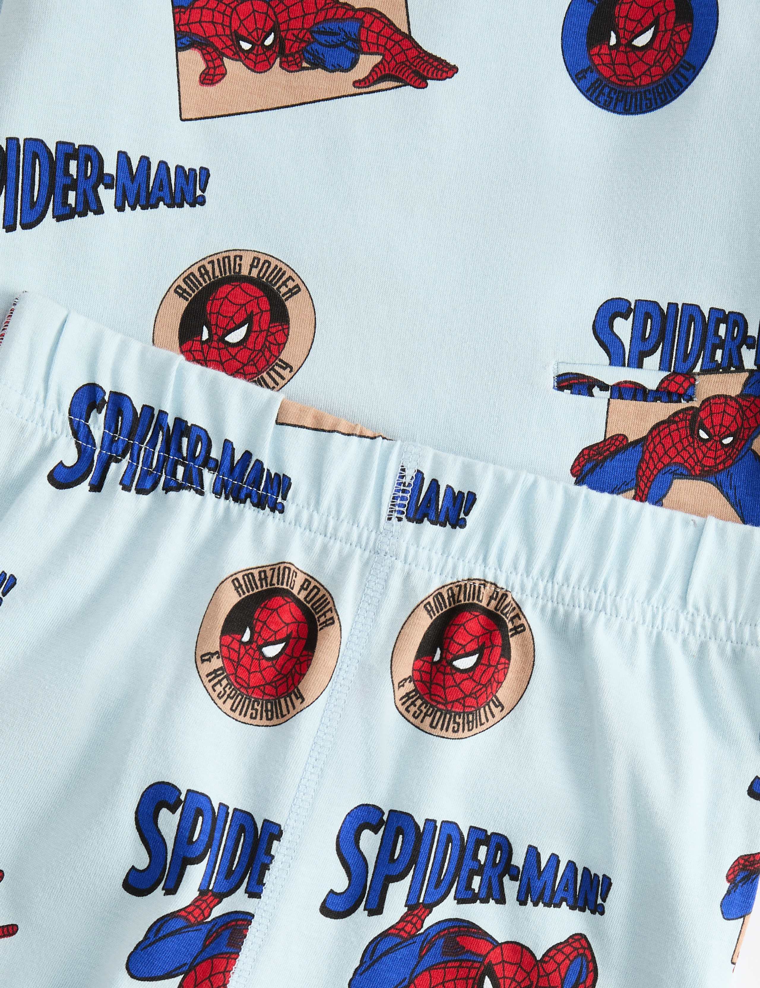 Adaptive Pure Cotton Spider-Man™ Pyjama Set (1-8 Yrs) 3 of 6