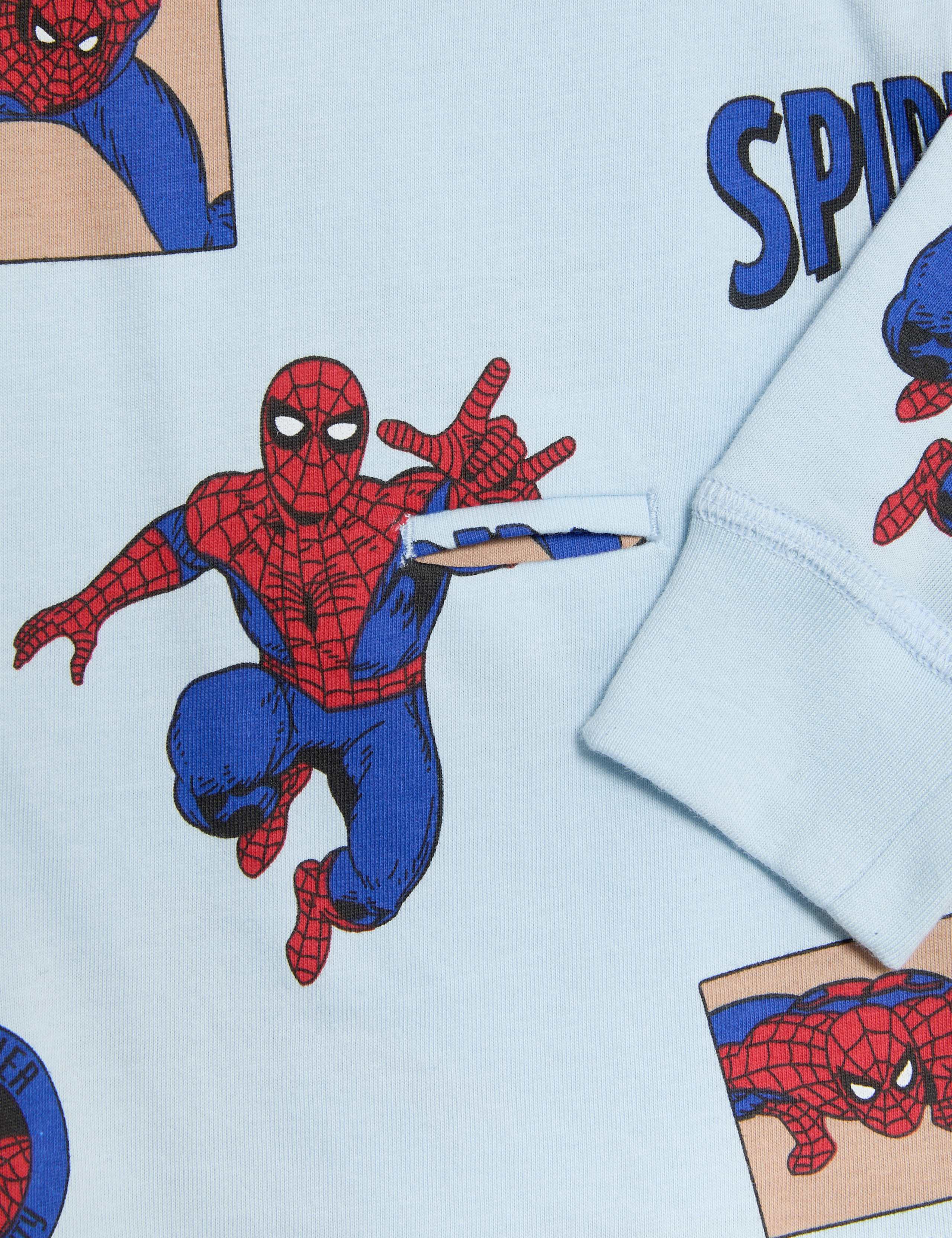 Adaptive Pure Cotton Spider-Man™ Pyjama Set (1-8 Yrs) 3 of 4