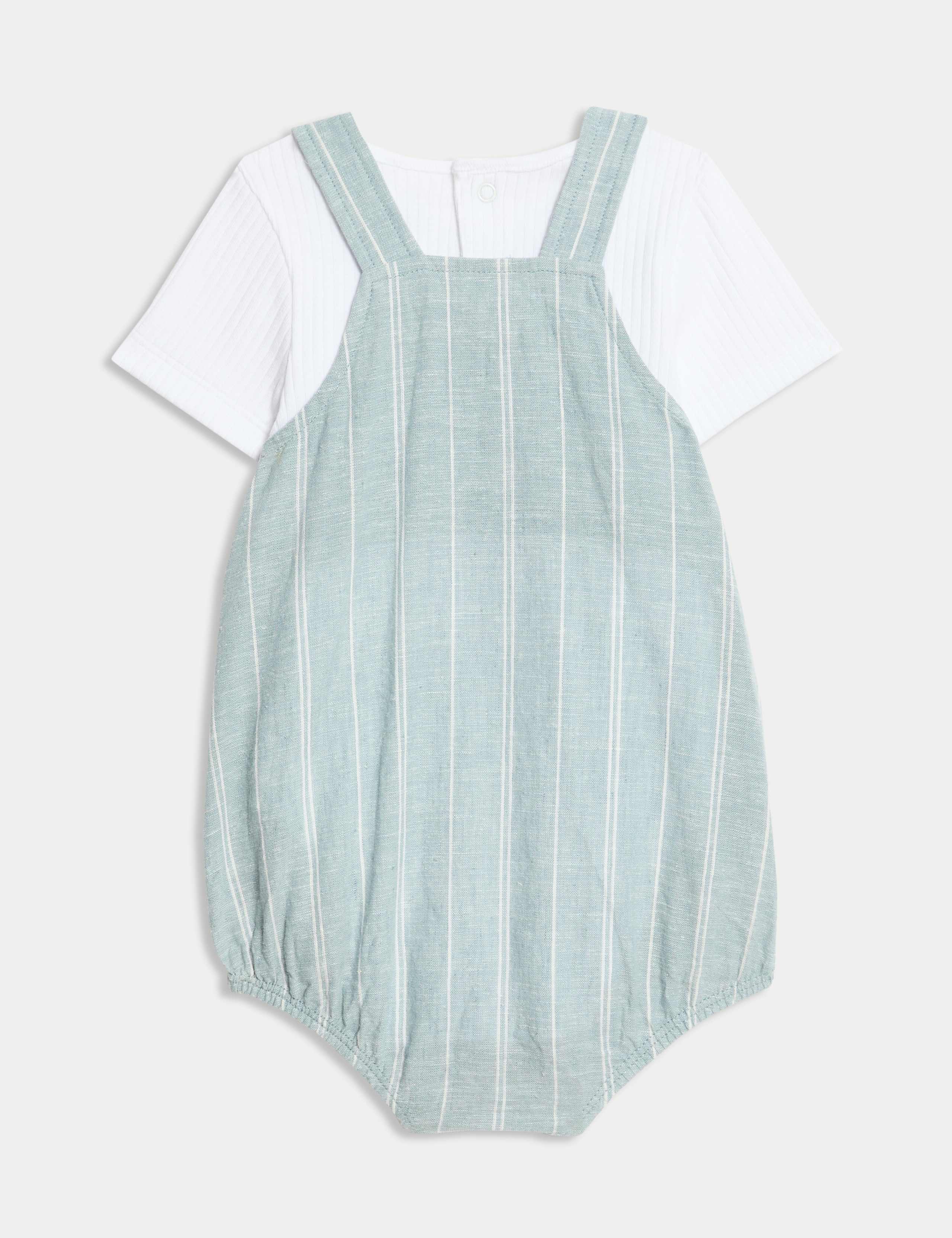 3pc Cotton Rich Paddler Outfit (7lbs - 1 Yr) 2 of 7