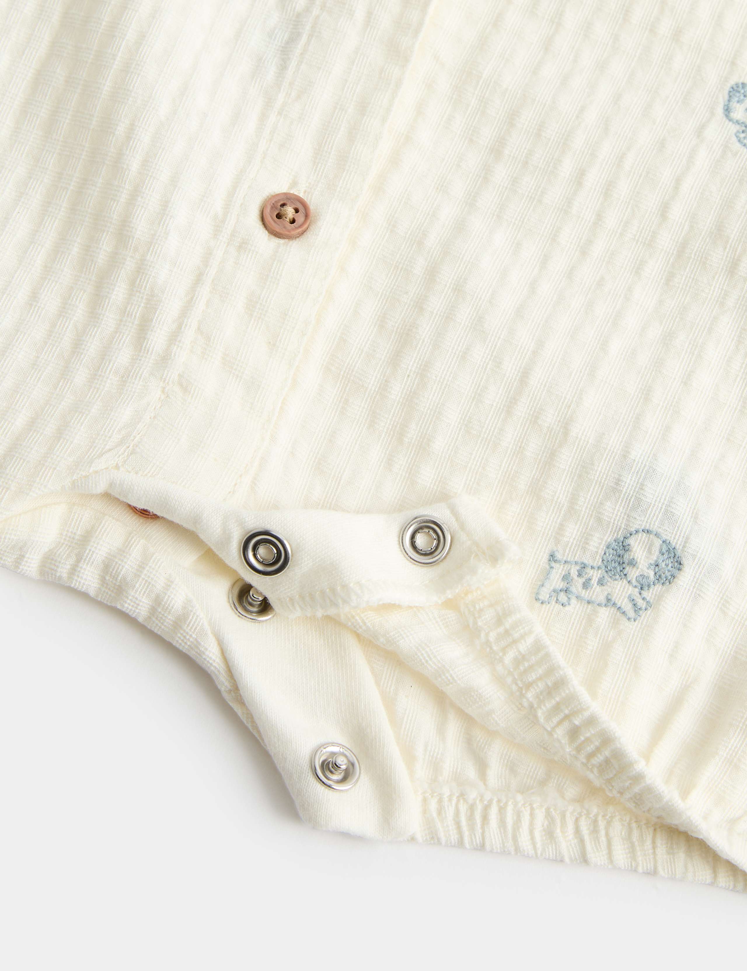2 Piece Pure Cotton Romper & Socks Outfit (7lbs-2 Yrs) 3 of 5
