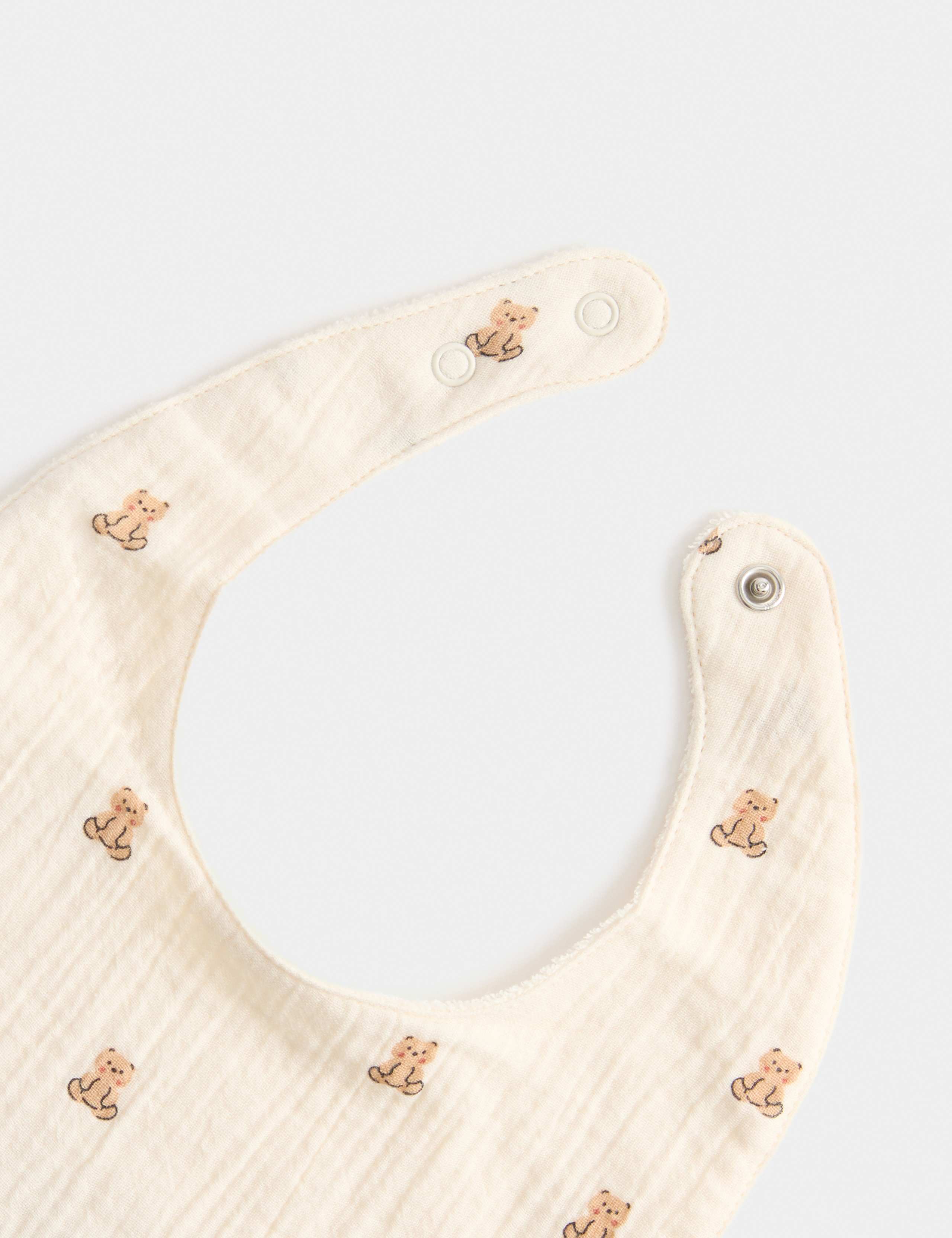 3 Pack Cotton Rich Dribble Bibs 2 of 3