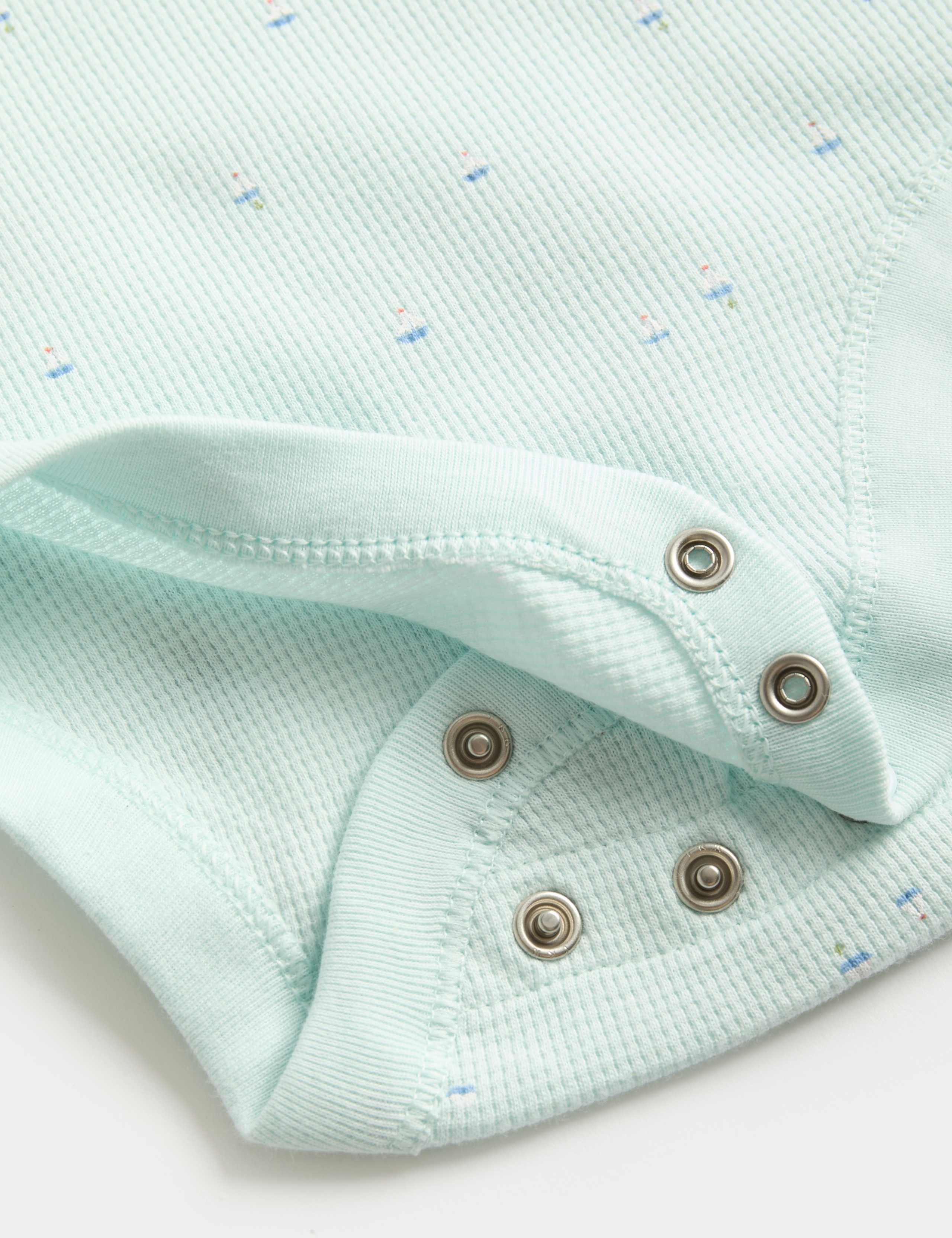 3 Pack Pure Cotton Nautical Bodysuits (6½lbs-3 Yrs) 2 of 3