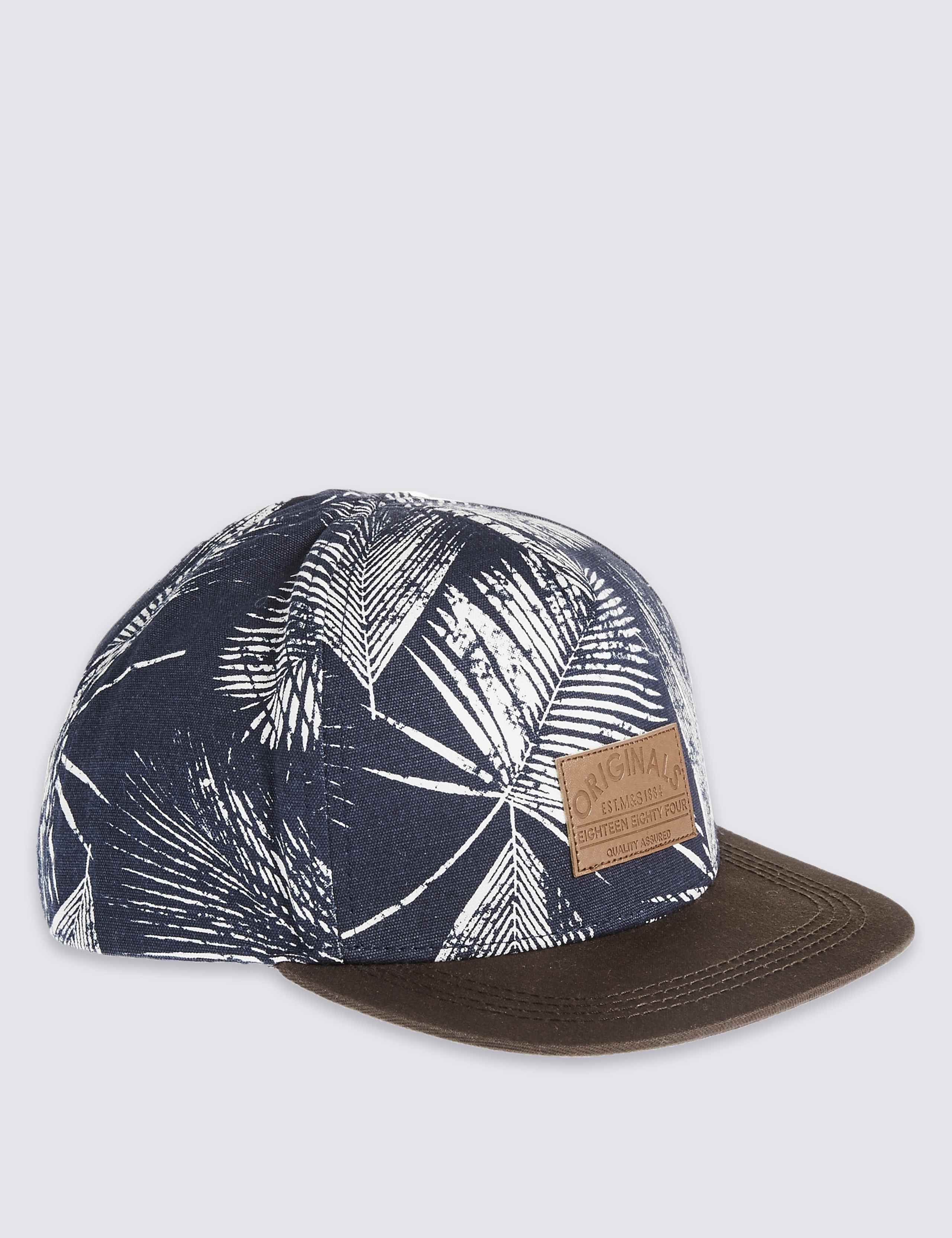 Kids’ Pure Cotton Palm Print Baseball Cap 1 of 1