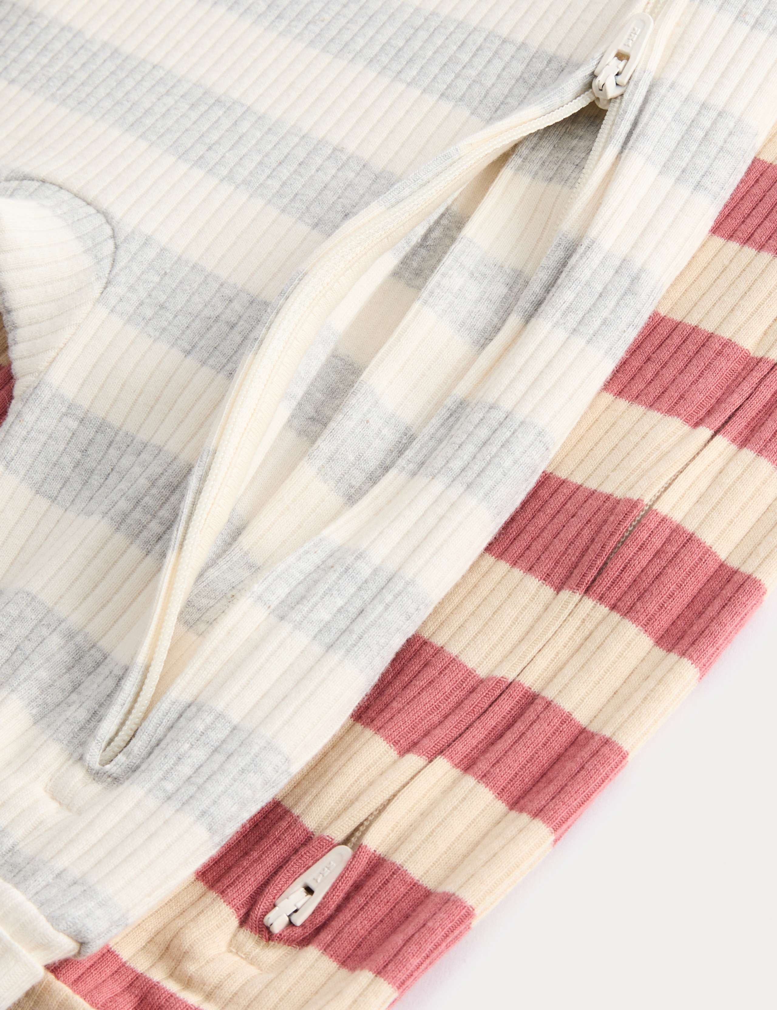 3pk Stripe Sleepsuits (6½lbs-3 Yrs) 3 of 3