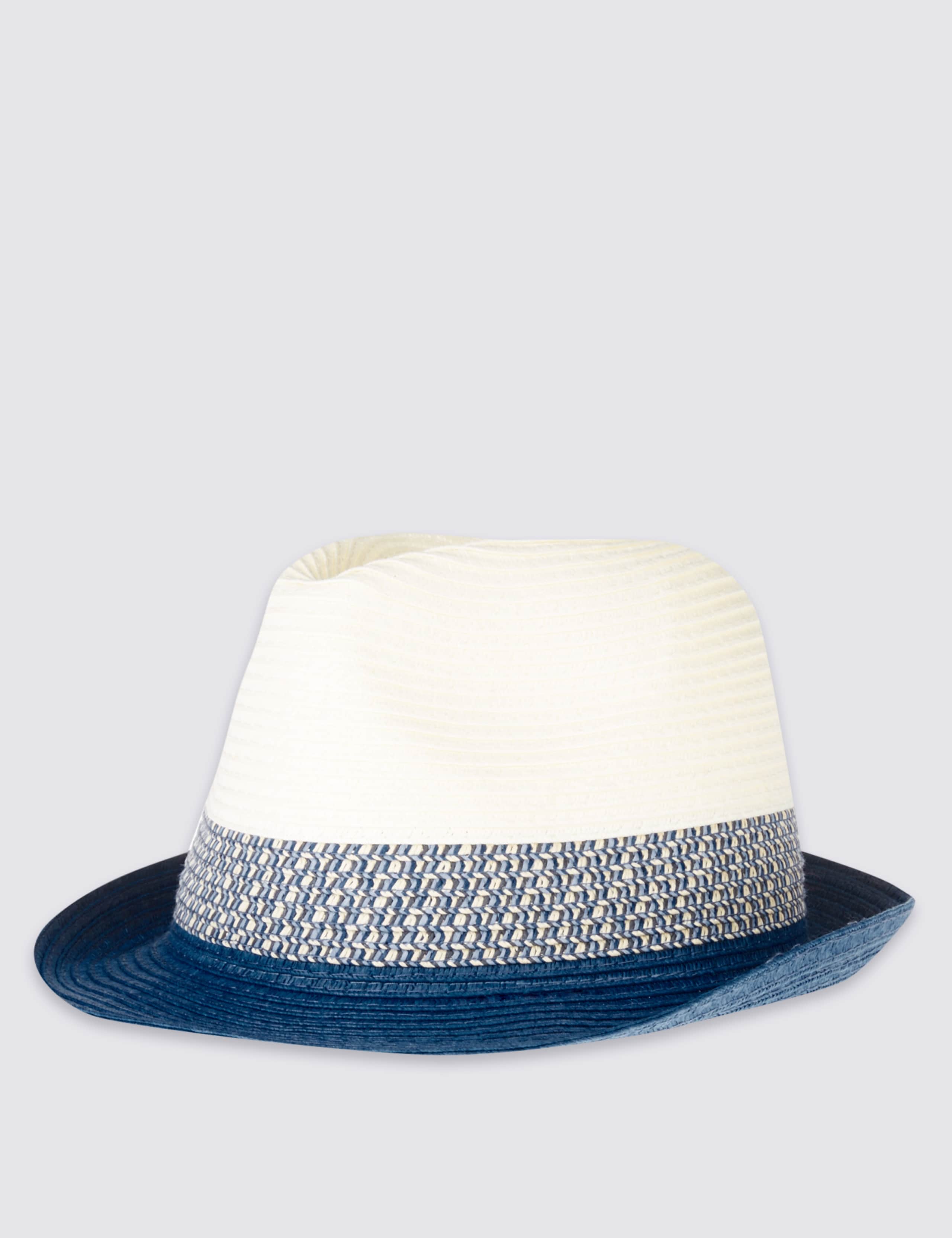 Kids’ Colour Block Trilby Hat 1 of 1