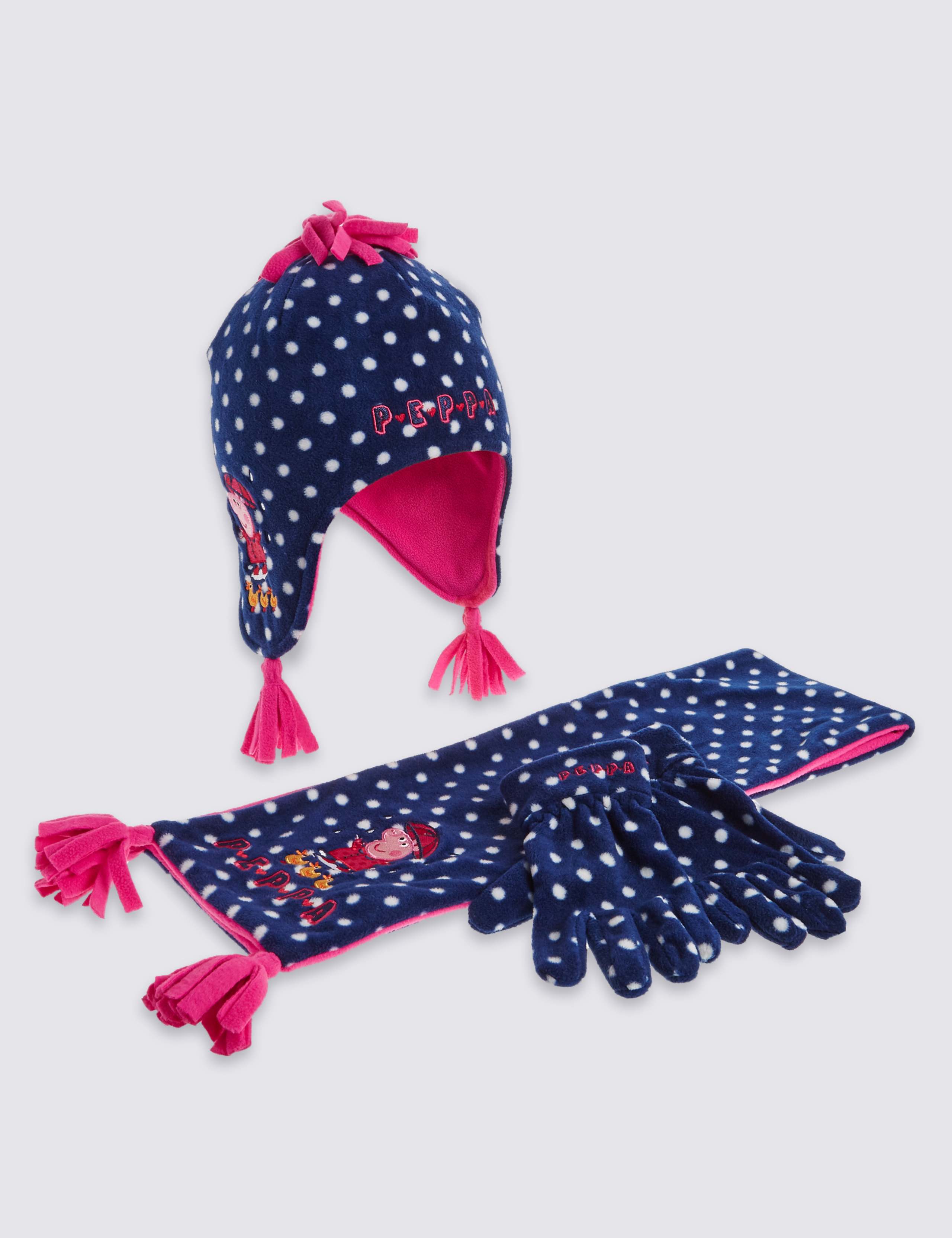 Peppa Pig™ Hats, Scarf Gloves M&S IE