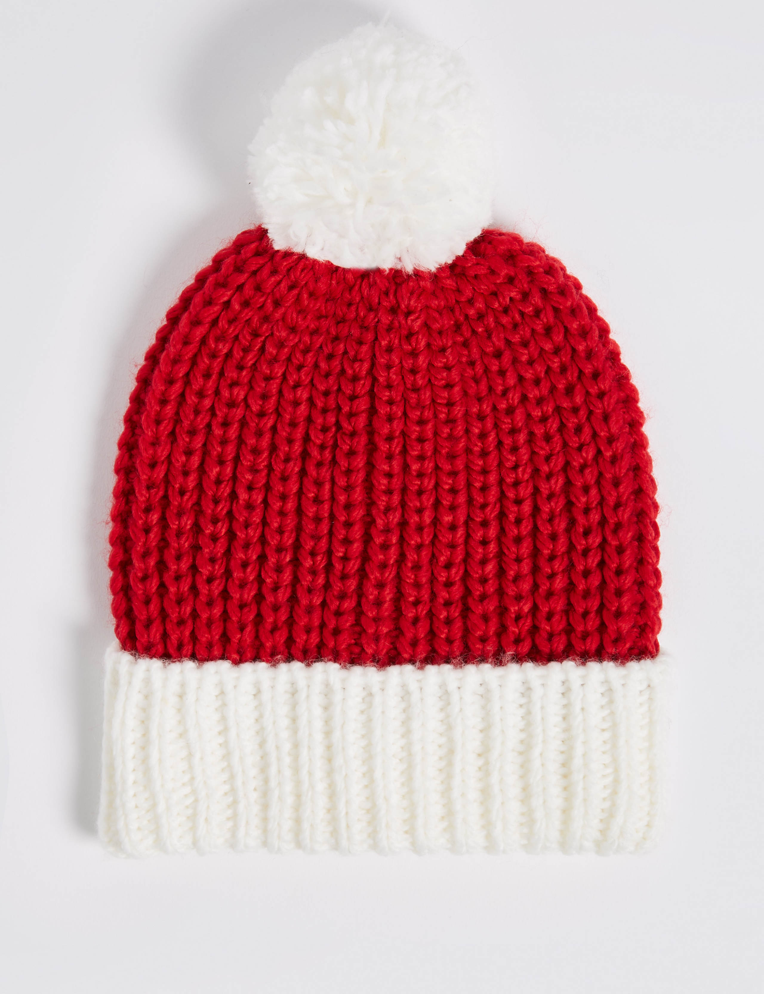 Kids’ Santa Pom-pom Hat 1 of 1