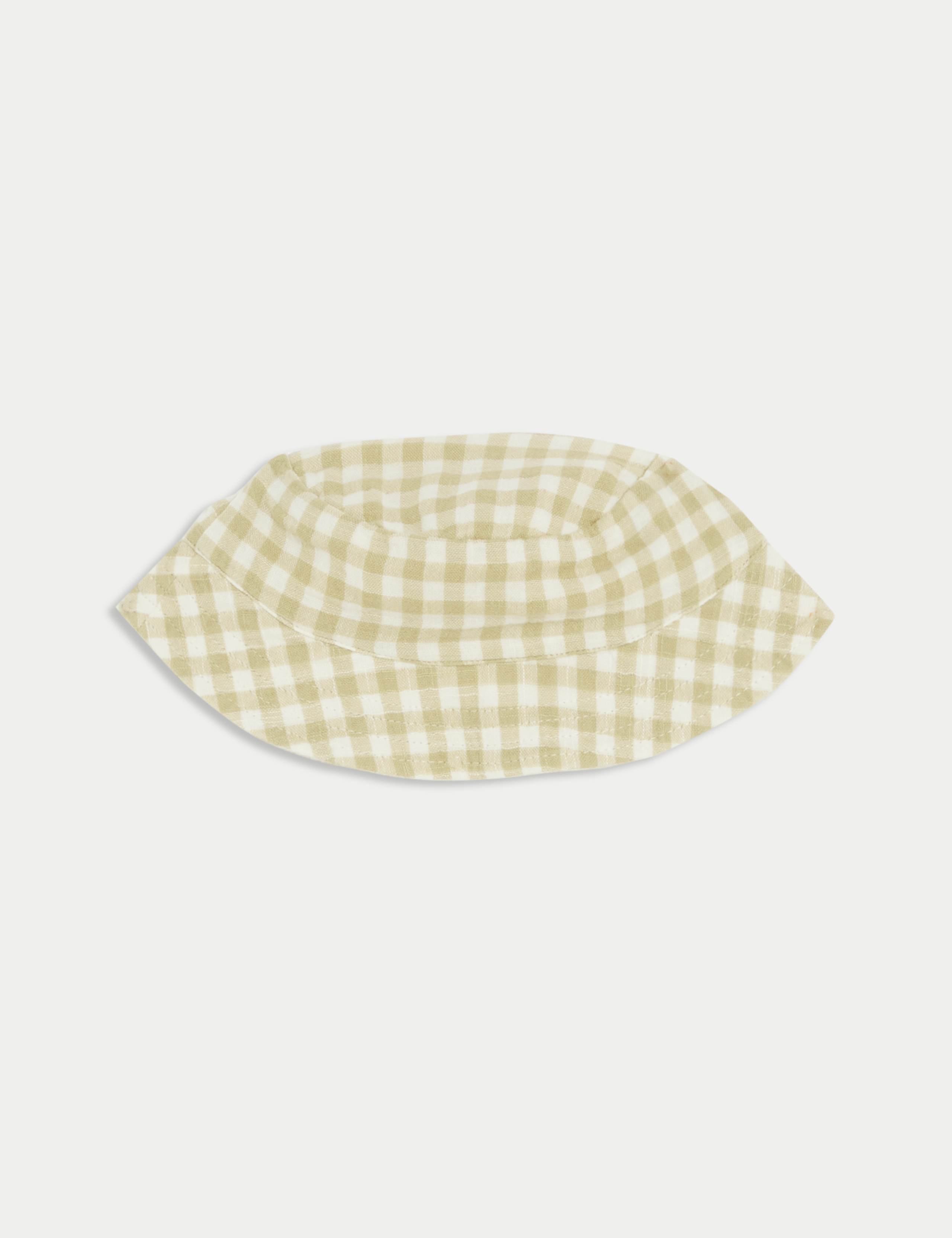 2pc Check Paddler with Hat Outfit (0-3 Yrs) 3 of 4