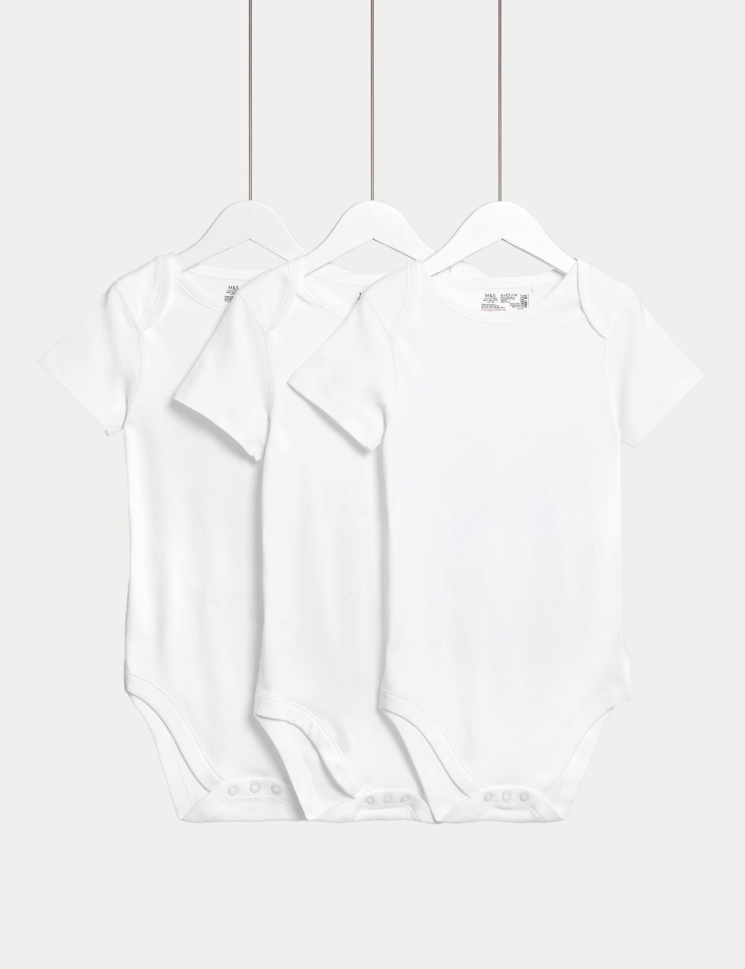 3 Pack Adaptive Bodysuits (3-16 Years) 1 of 4