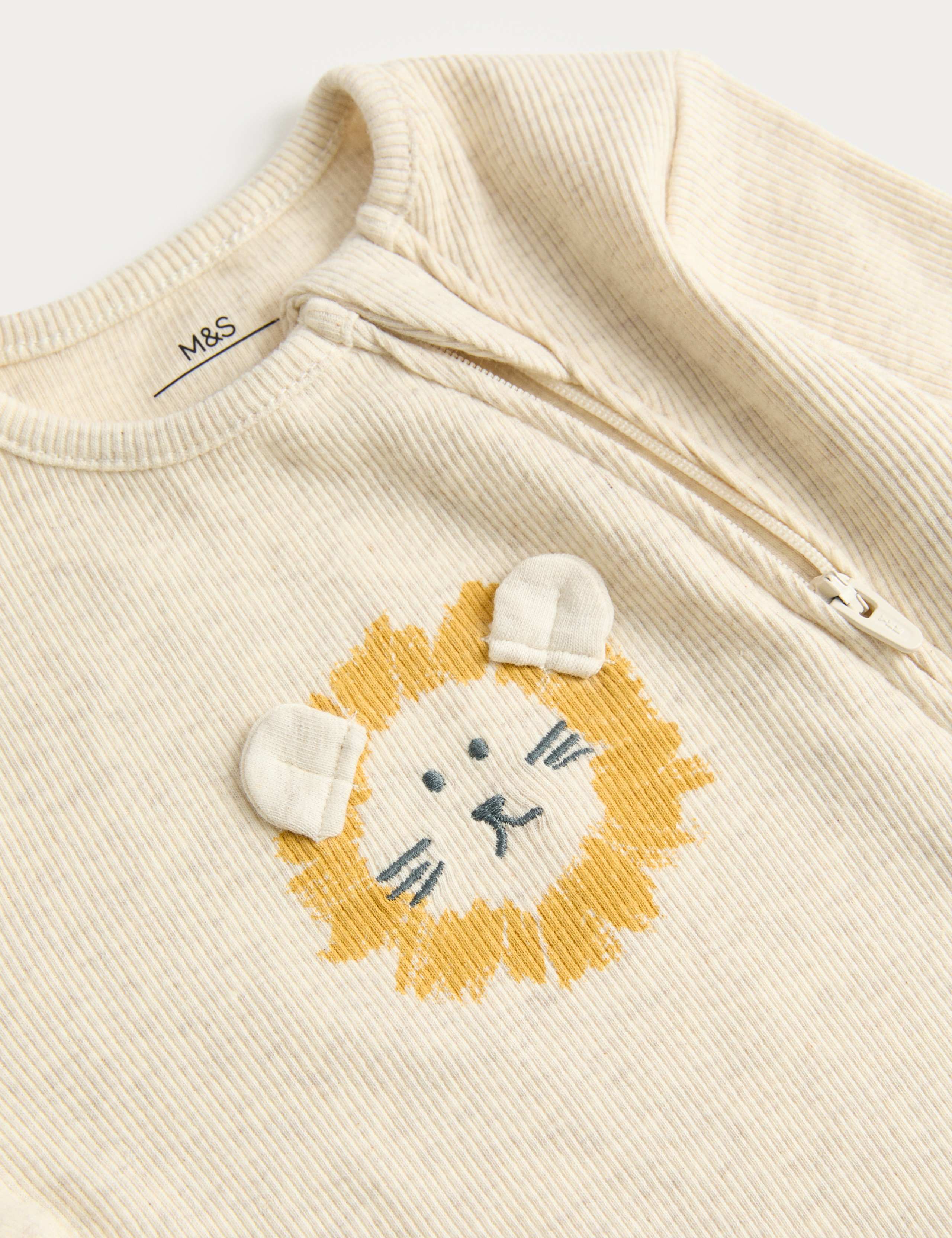 2pk Cotton Rich Novelty Sleepsuits (Tiny-3 Yrs) 2 of 3