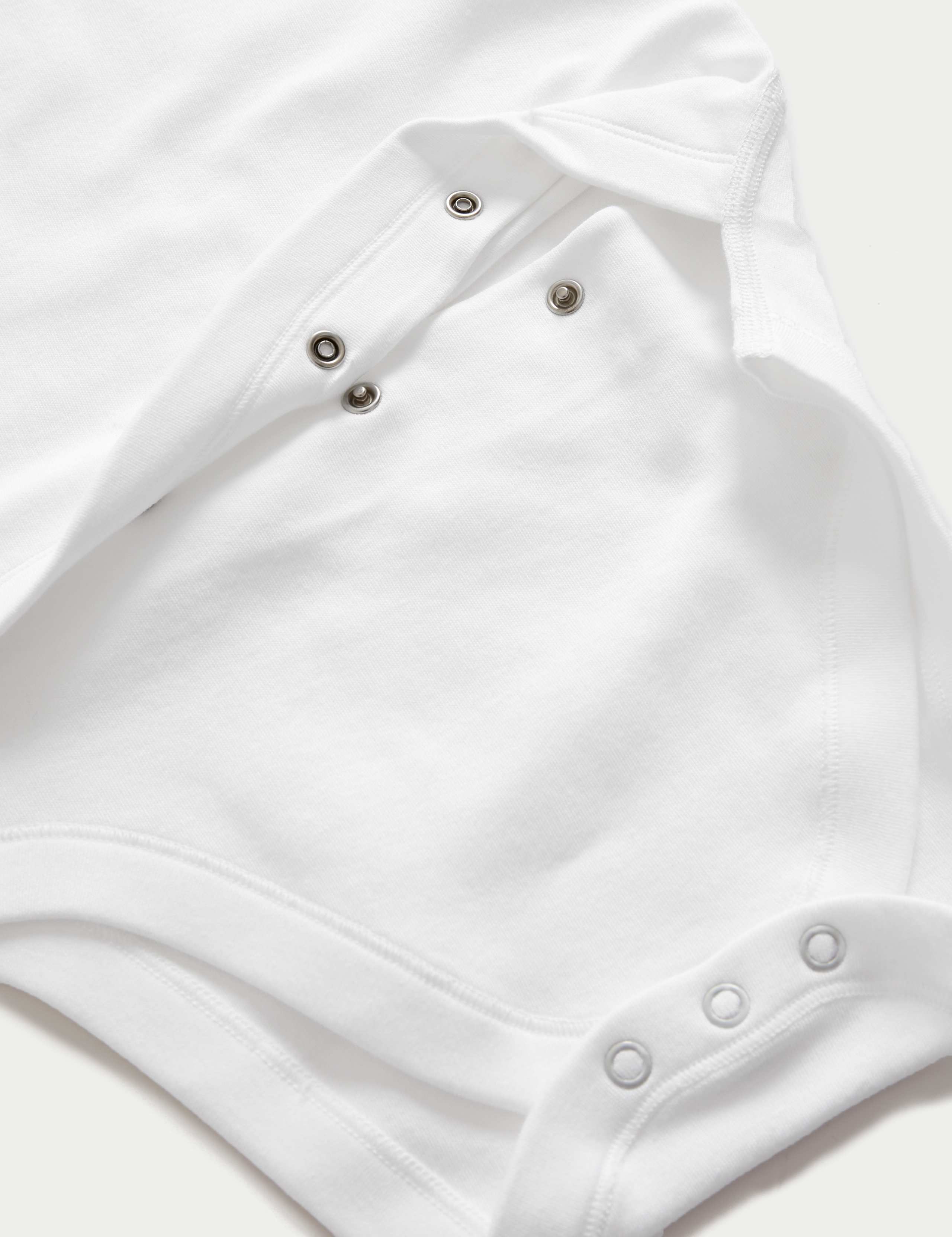 3 Pack Adaptive Pure Cotton Bodysuits (7lbs–16 Yrs) 5 of 5