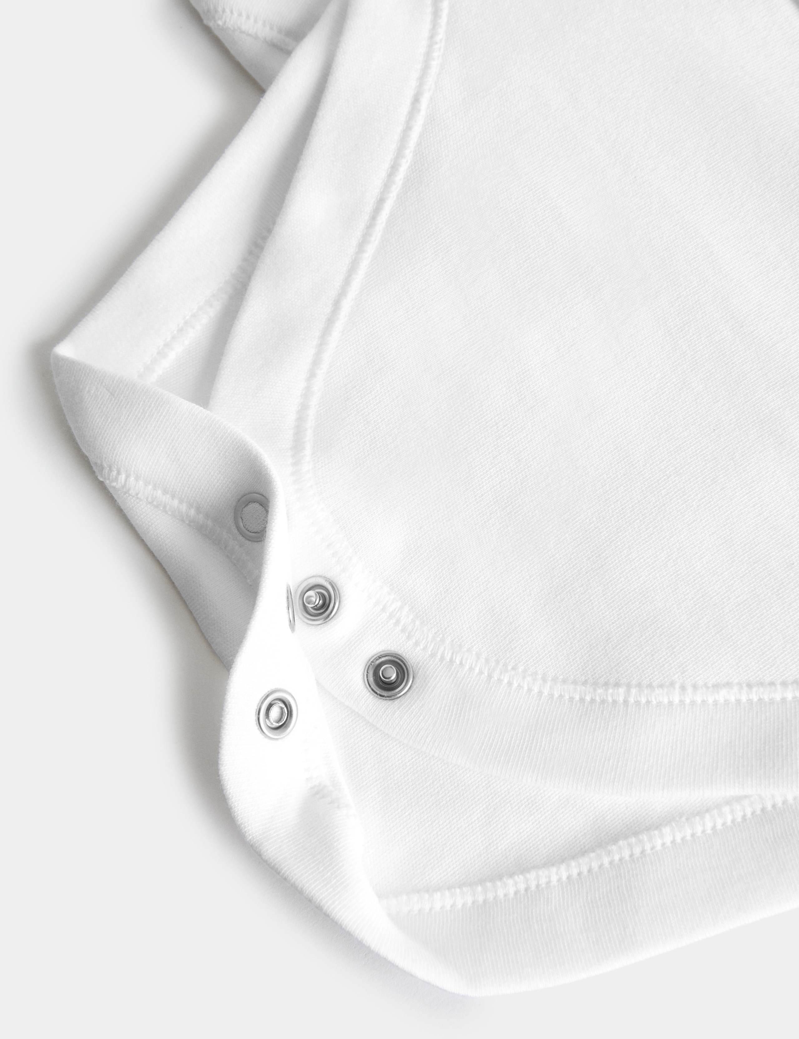 3 Pack Adaptive Pure Cotton Bodysuits (7lbs–16 Yrs) 3 of 3