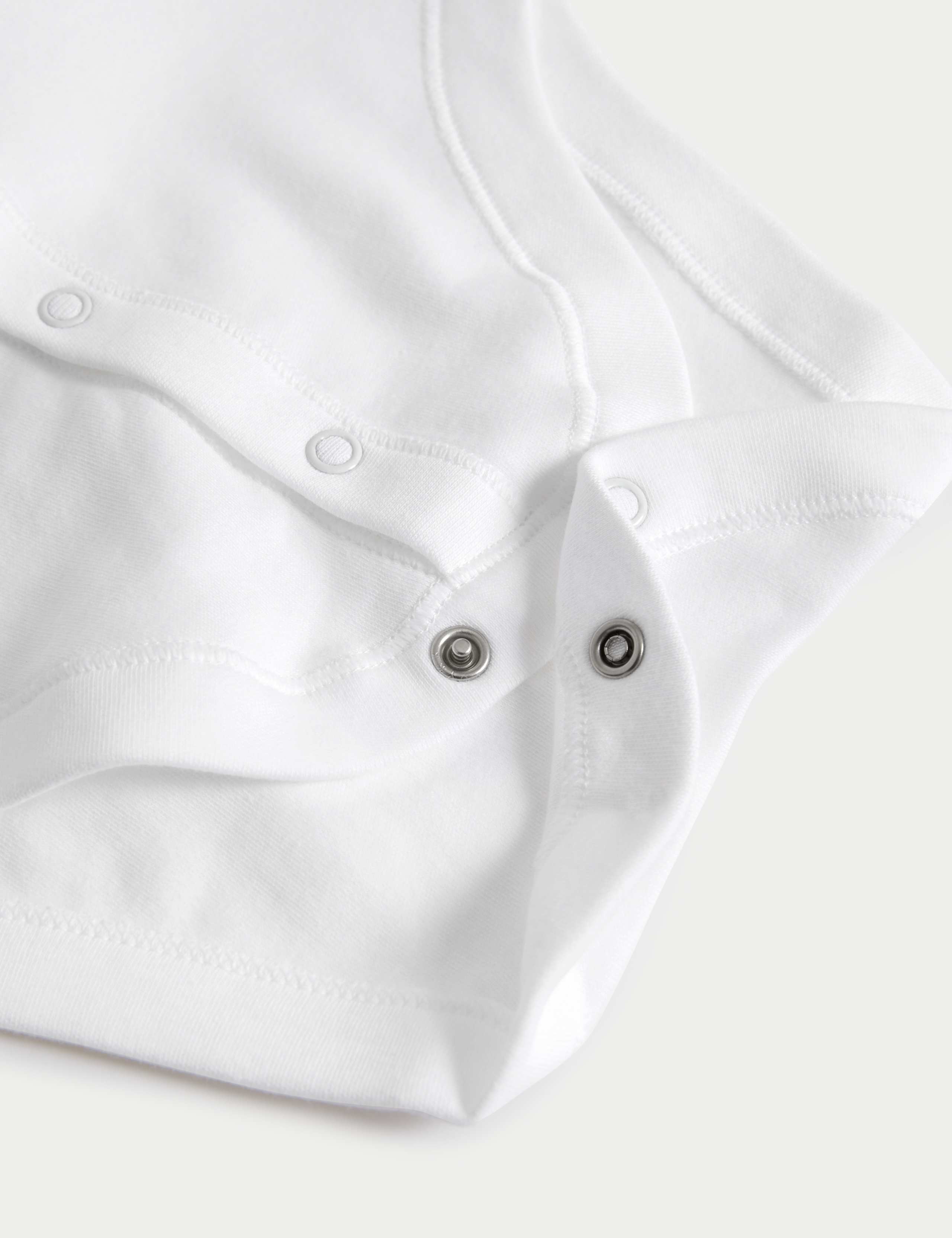 3 Pack Pure Cotton Bodysuits (7lbs-16 Yrs) 2 of 2