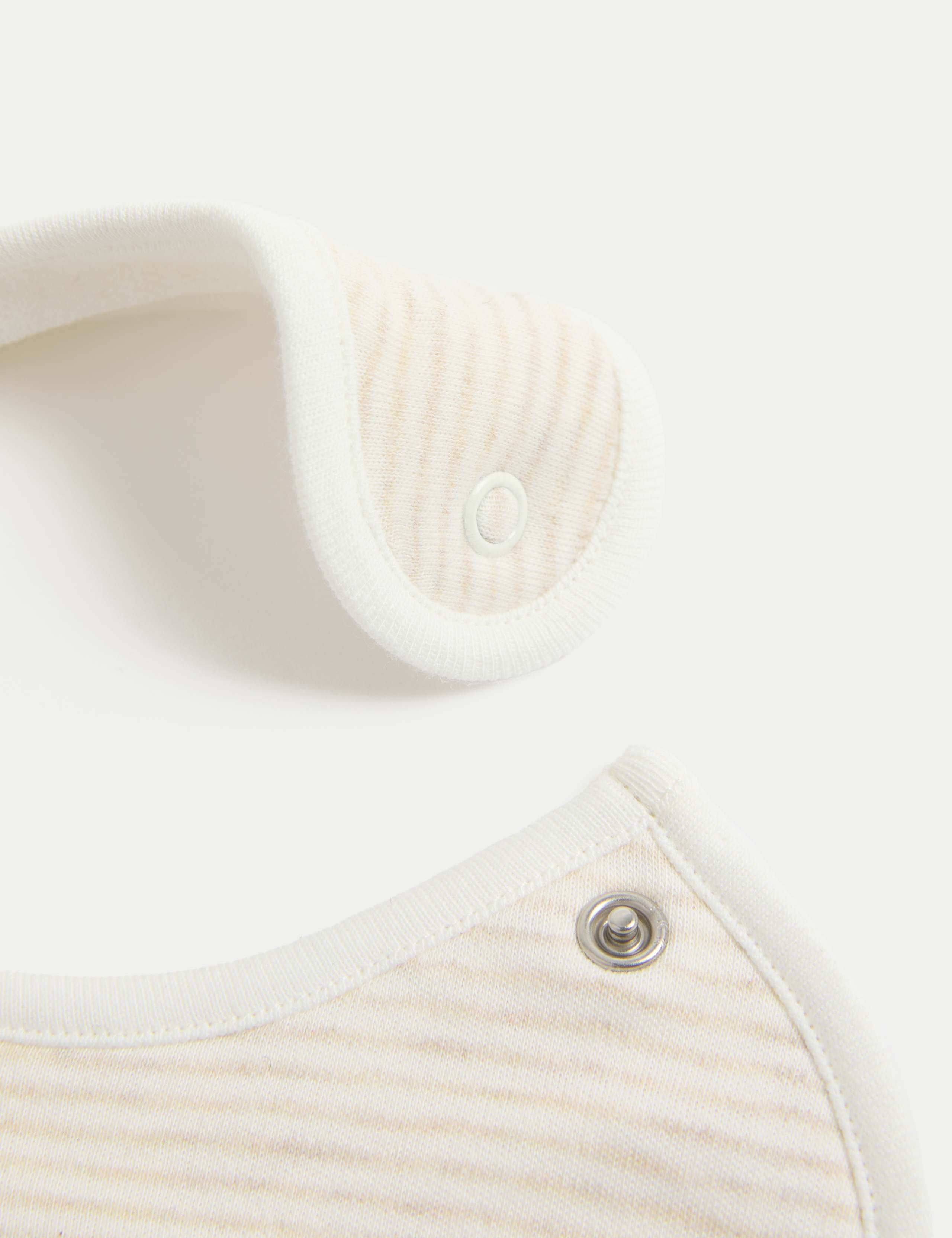 5pk Pure Cotton Printed Bibs 2 of 2