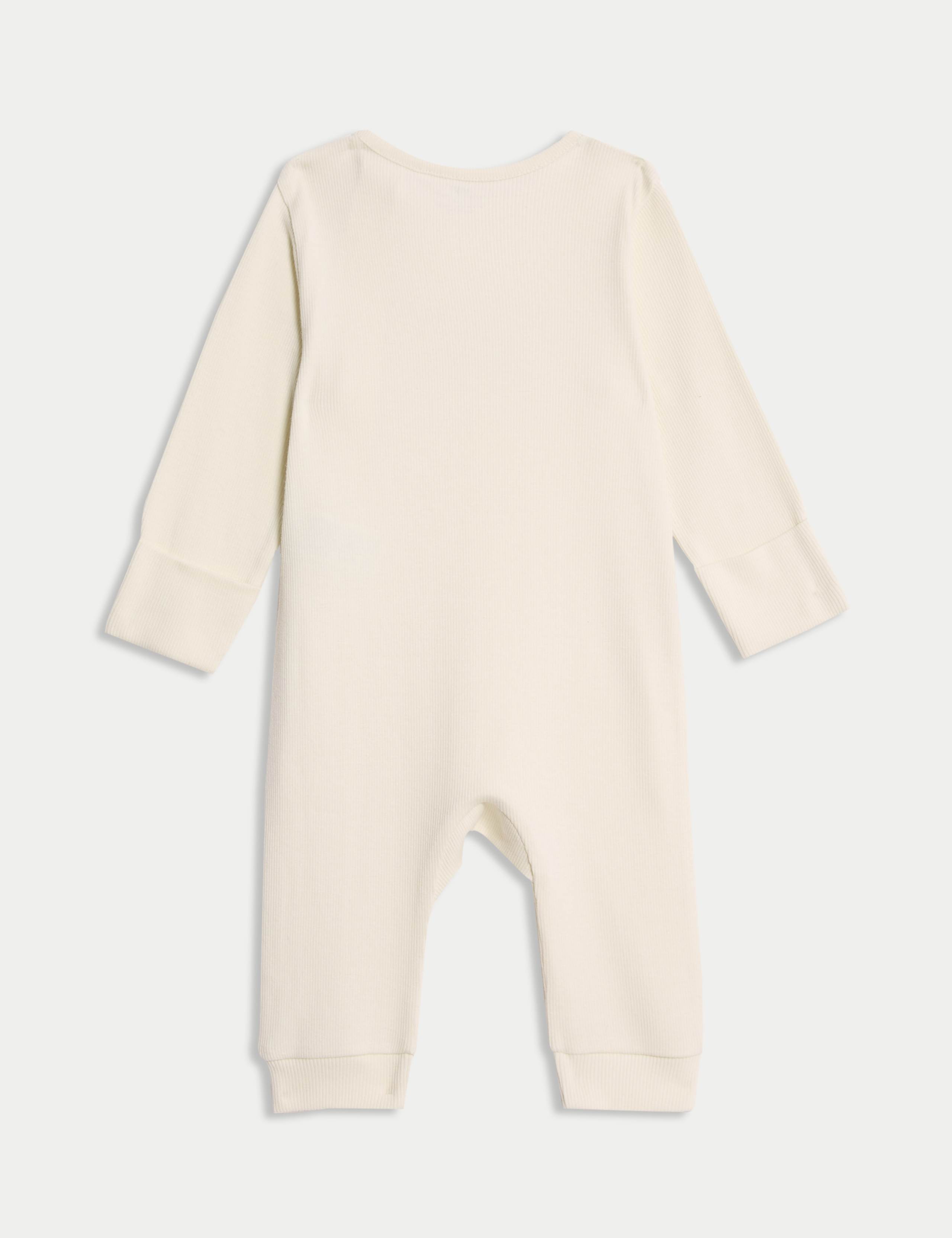 2pc Cotton Rich Zip Sleepsuit & Comforter (0-3 Yrs) 3 of 7