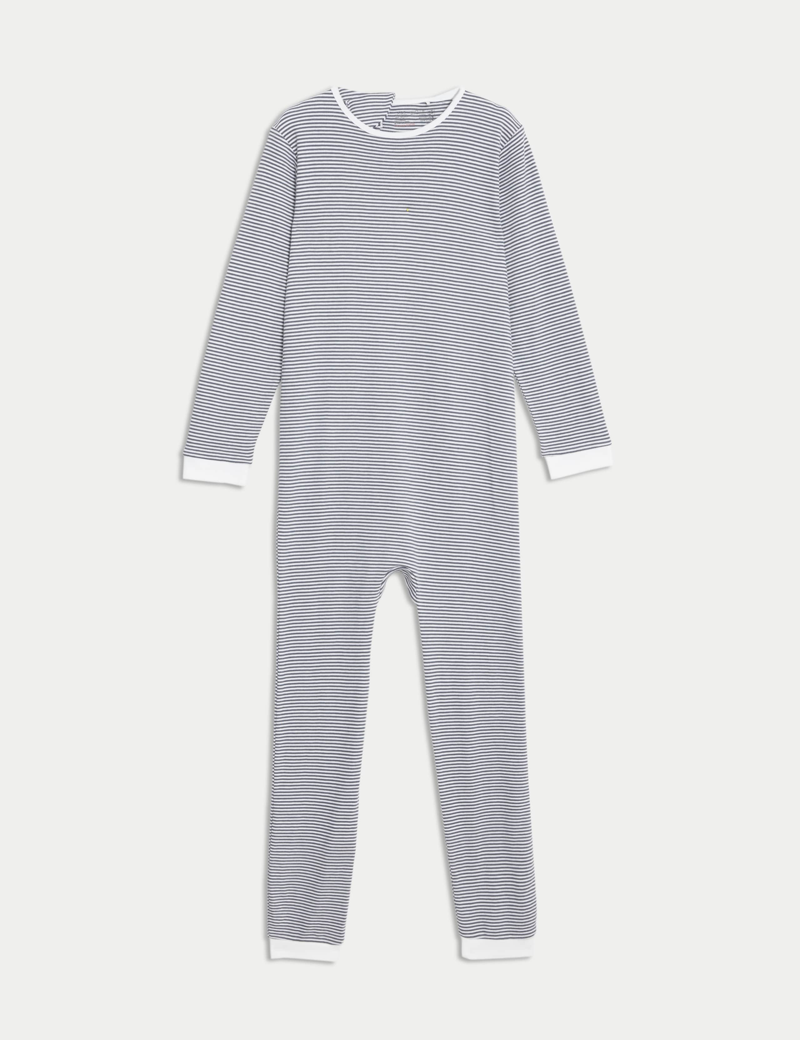 2pk Pure Cotton Back Opening Adaptive Sleepsuits (3-16 Yrs) 2 of 5