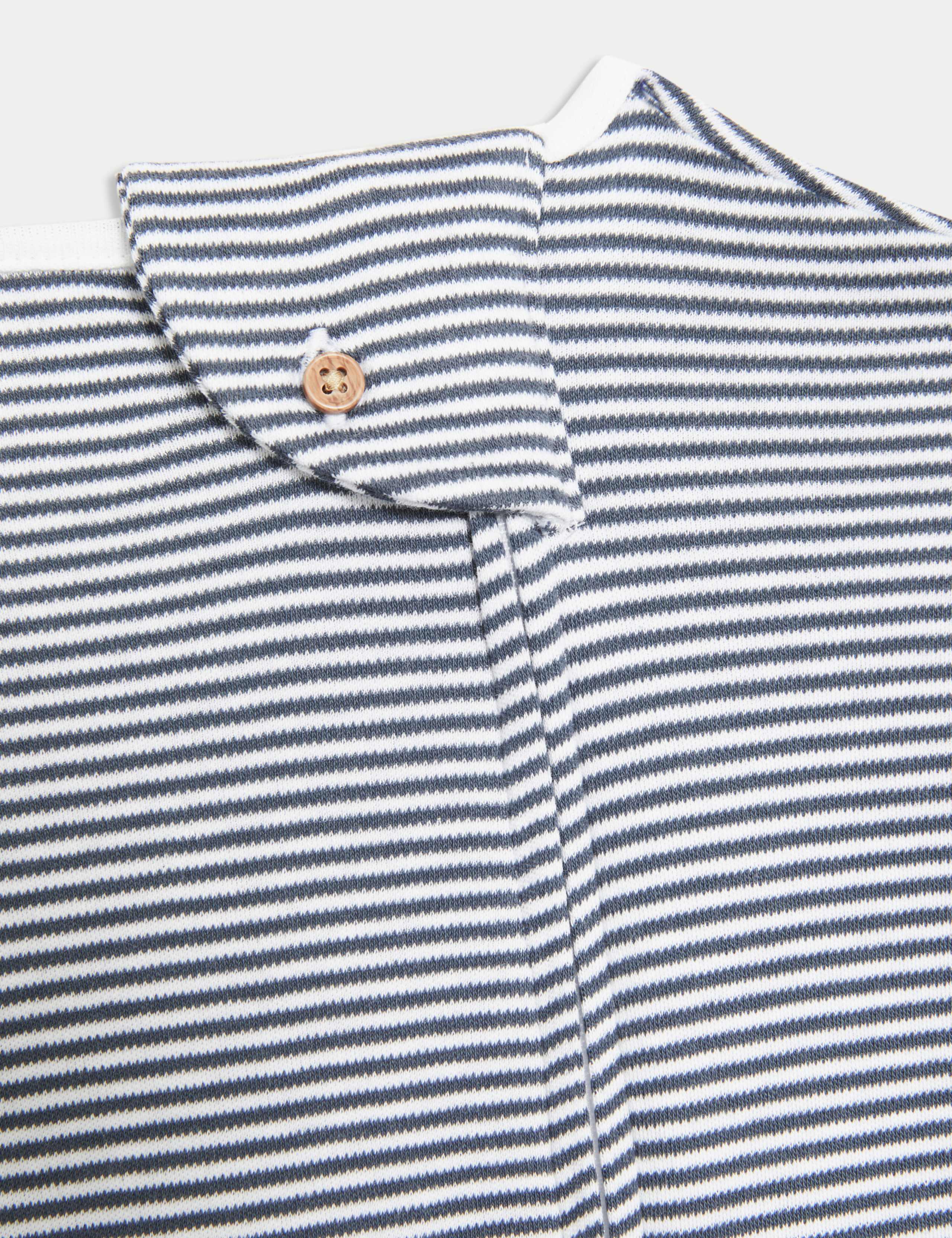 2 Pack Pure Cotton Back Opening Adaptive Sleepsuits (3-16 Yrs) 4 of 5