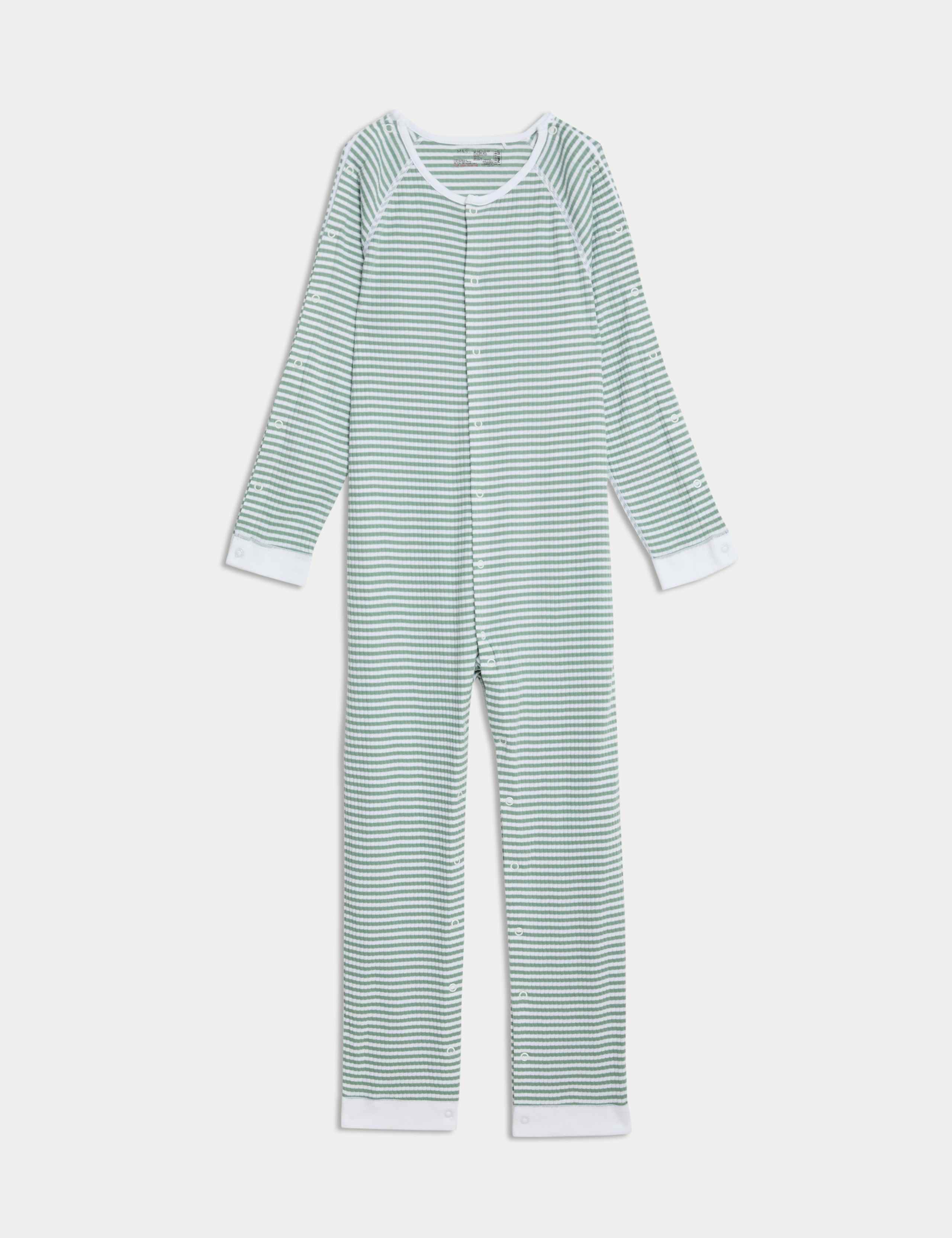 2pk Adaptive Pure Cotton Sleepsuits (7lbs-16 Yrs) 2 of 5