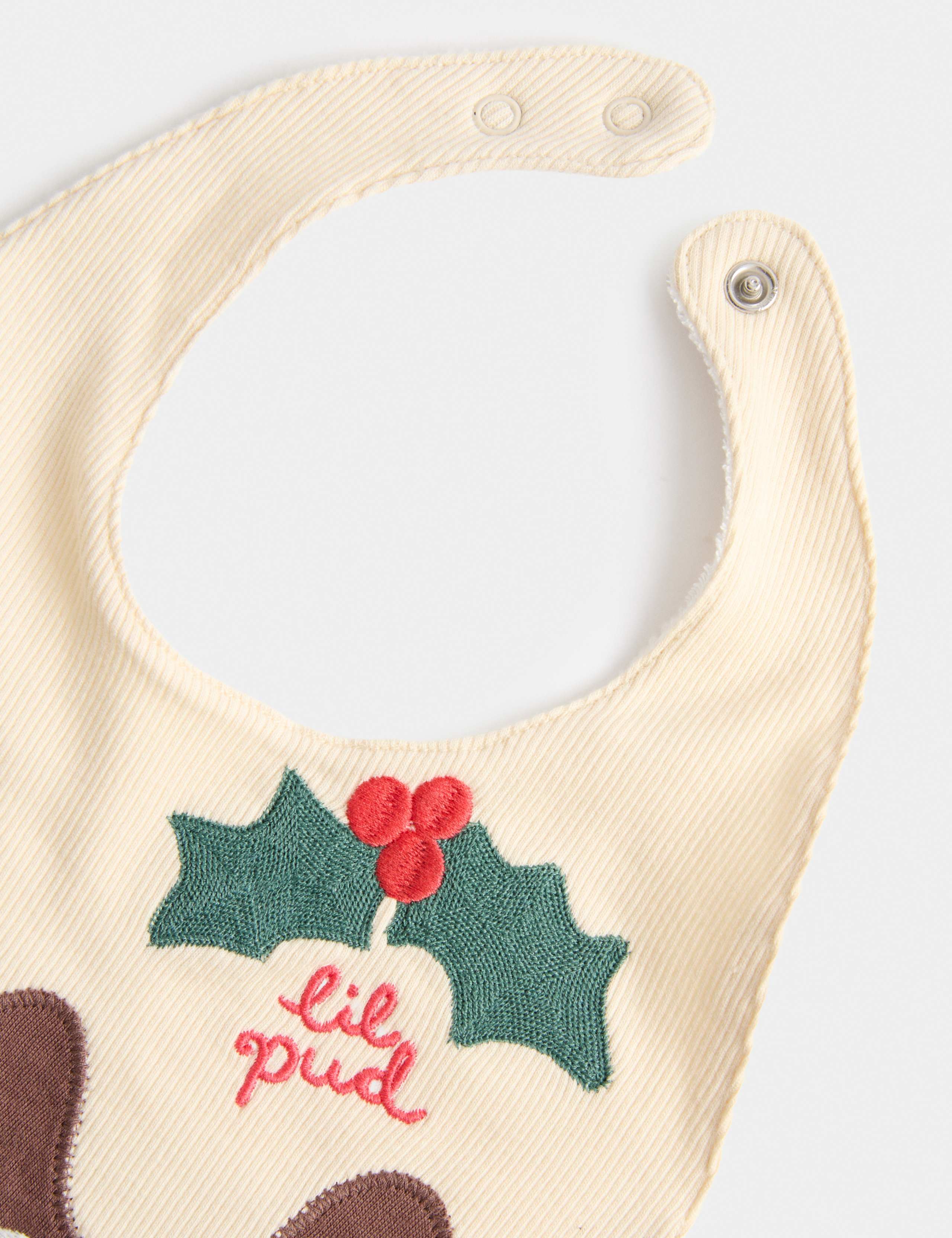 2 Pack My First Christmas Dribble Bibs 2 of 2
