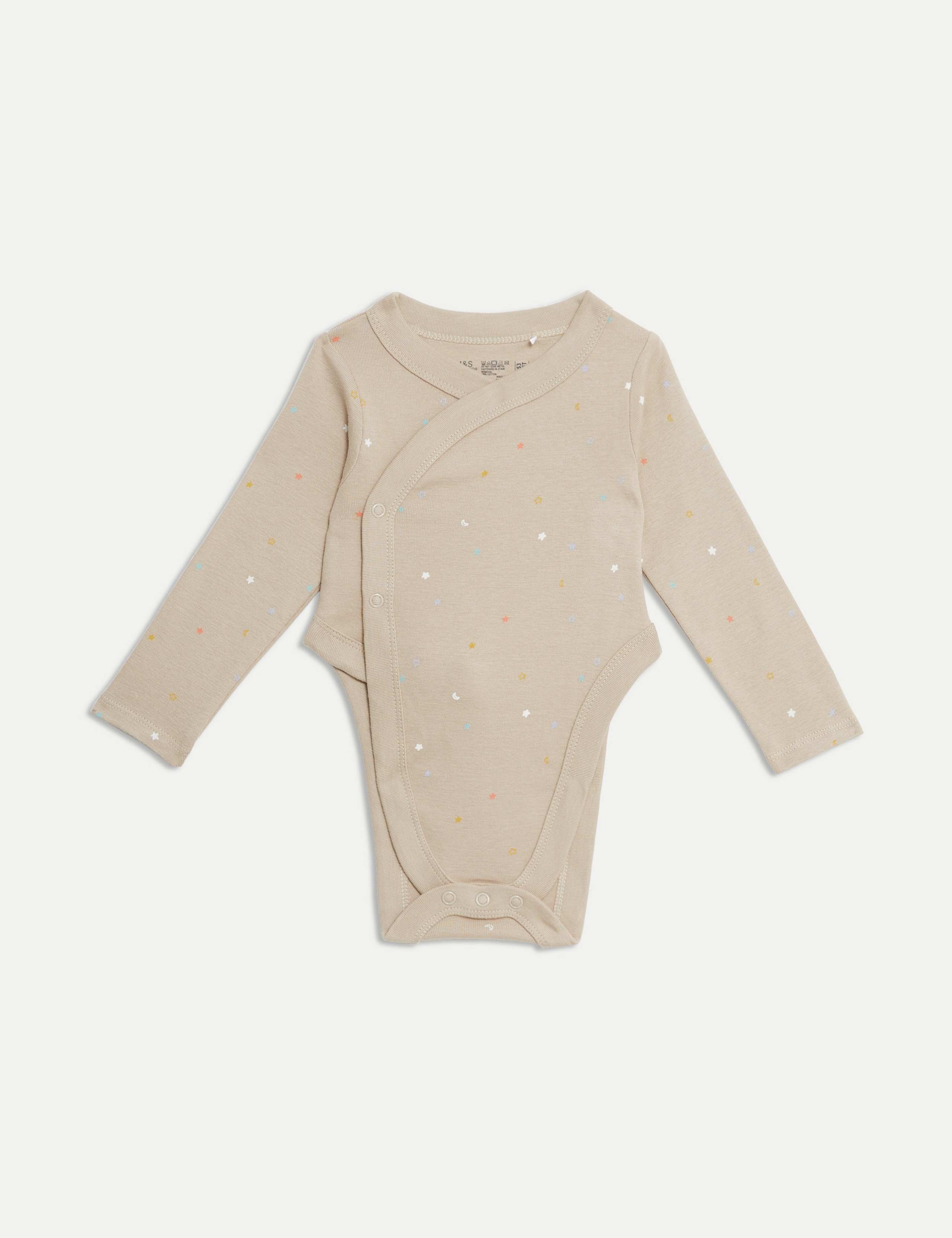 2 Pack Hip Dysplasia Pure Cotton Bodysuits (7lbs-1 Yrs) 2 of 4