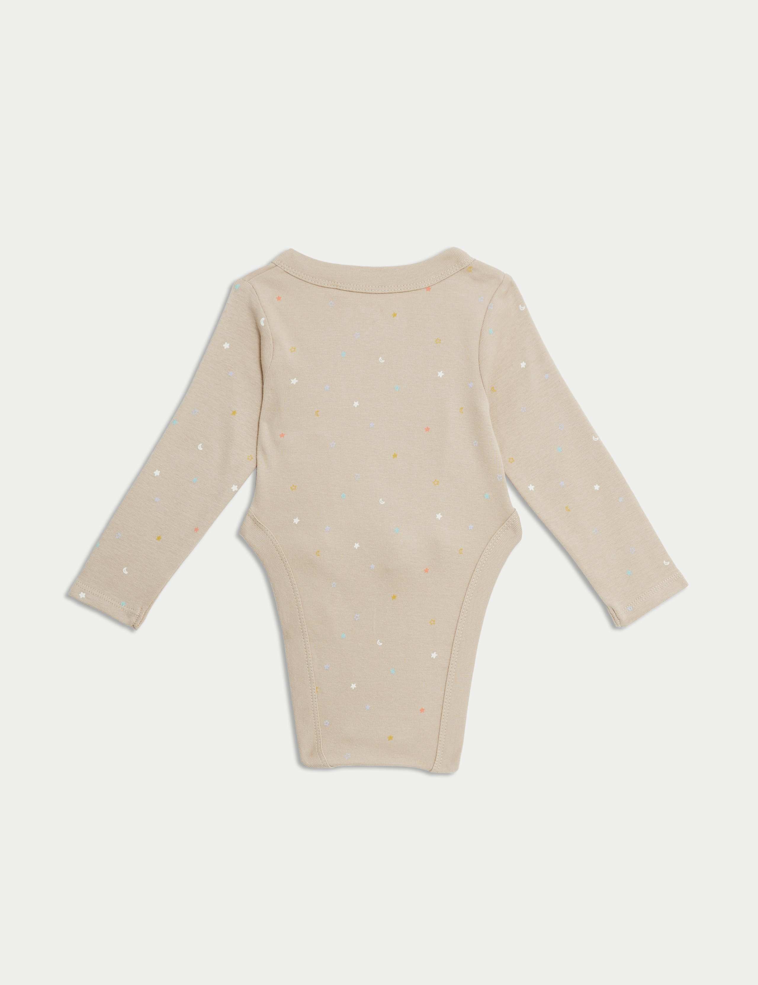 2 Pack Hip Dysplasia Pure Cotton Bodysuits (7lbs-1 Yrs) 3 of 4