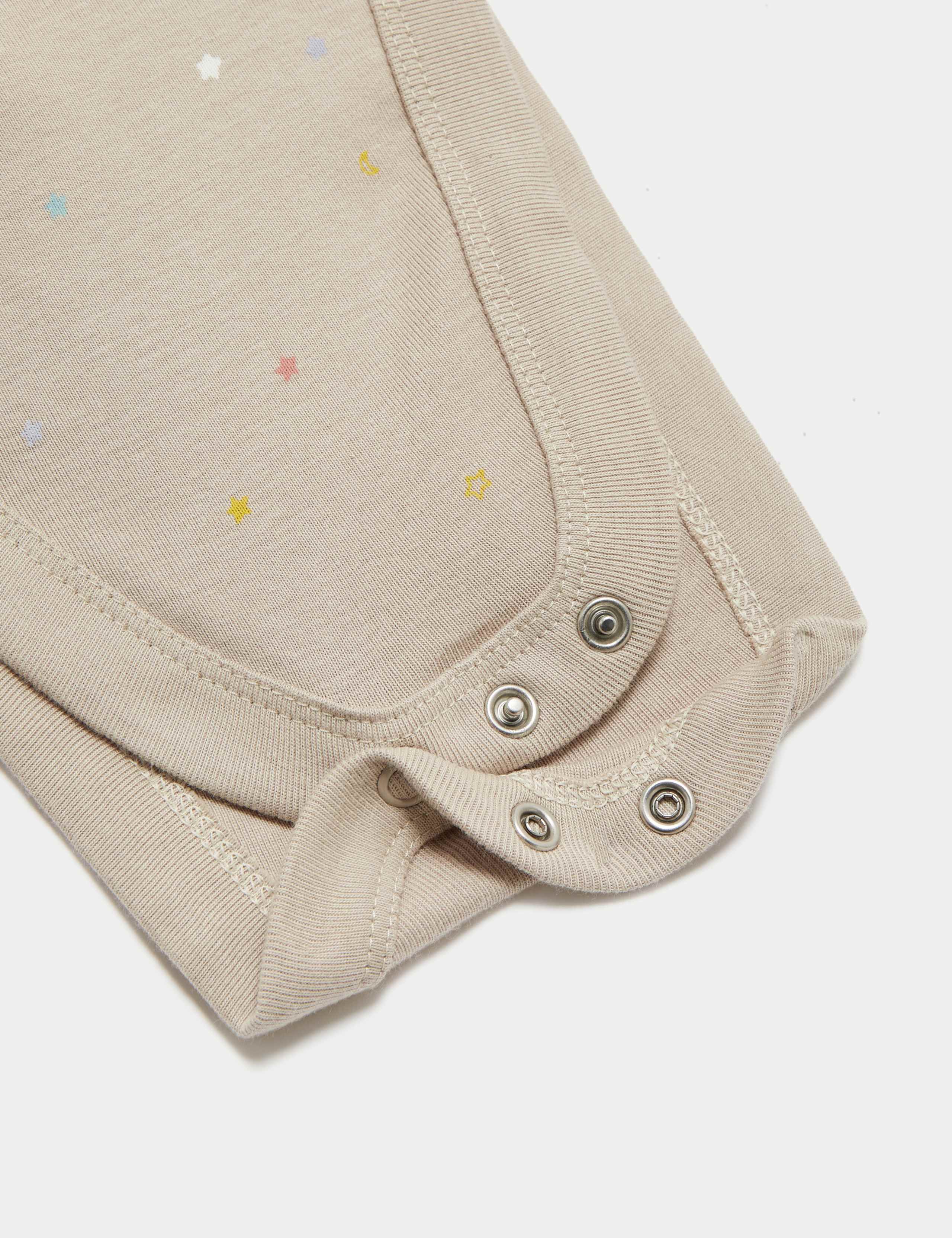 2 Pack Hip Dysplasia Pure Cotton Bodysuits (7lbs-1 Yrs) 4 of 4